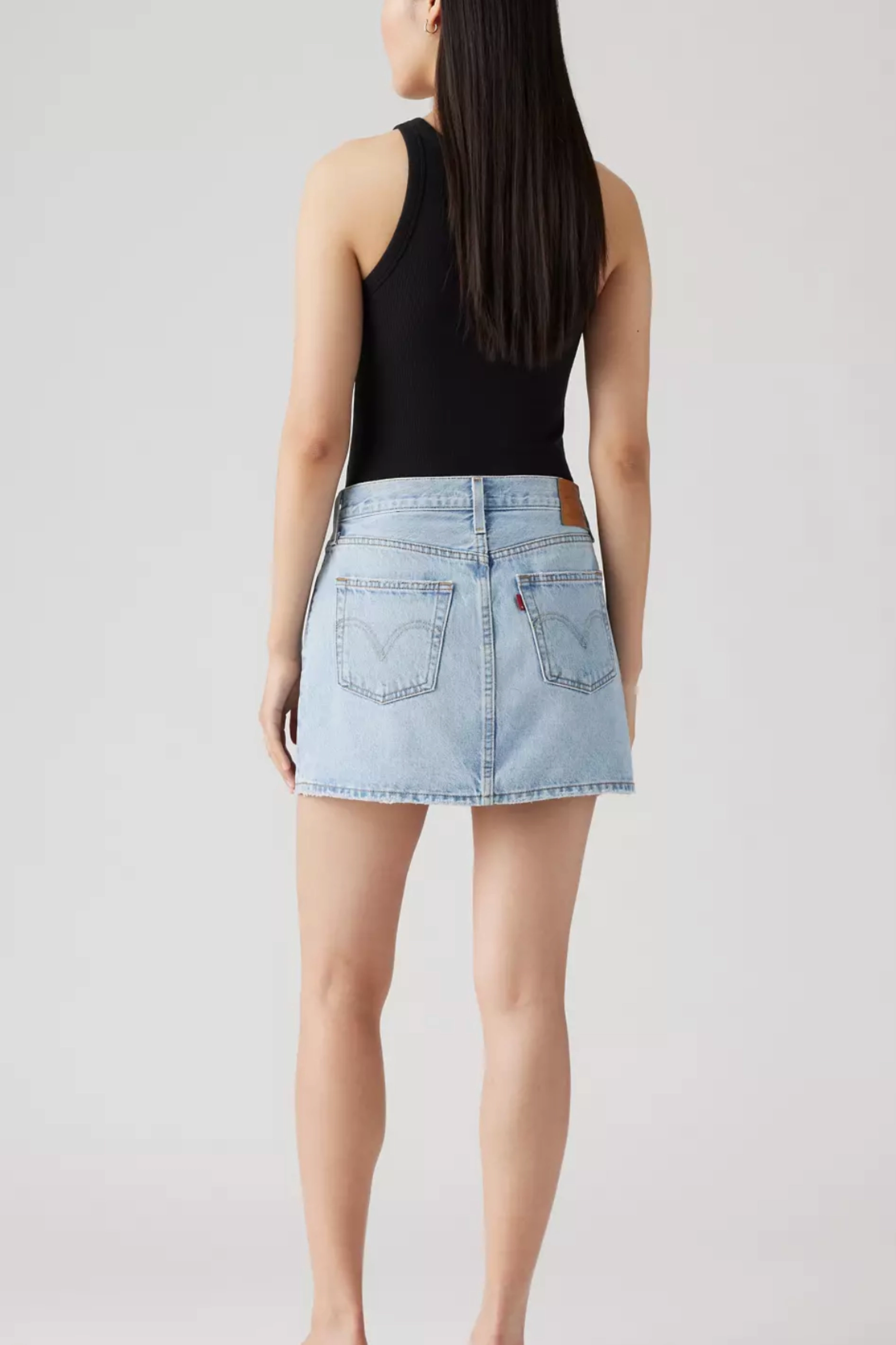 Levi's Icon Mini Denim Skirt Soft Touch Blend