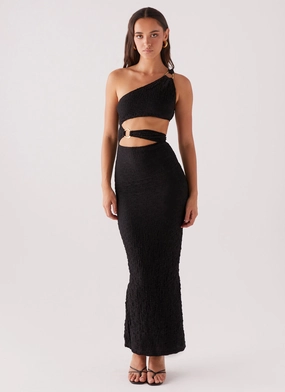 North Haven Maxi Dress - Black Unisex Option
