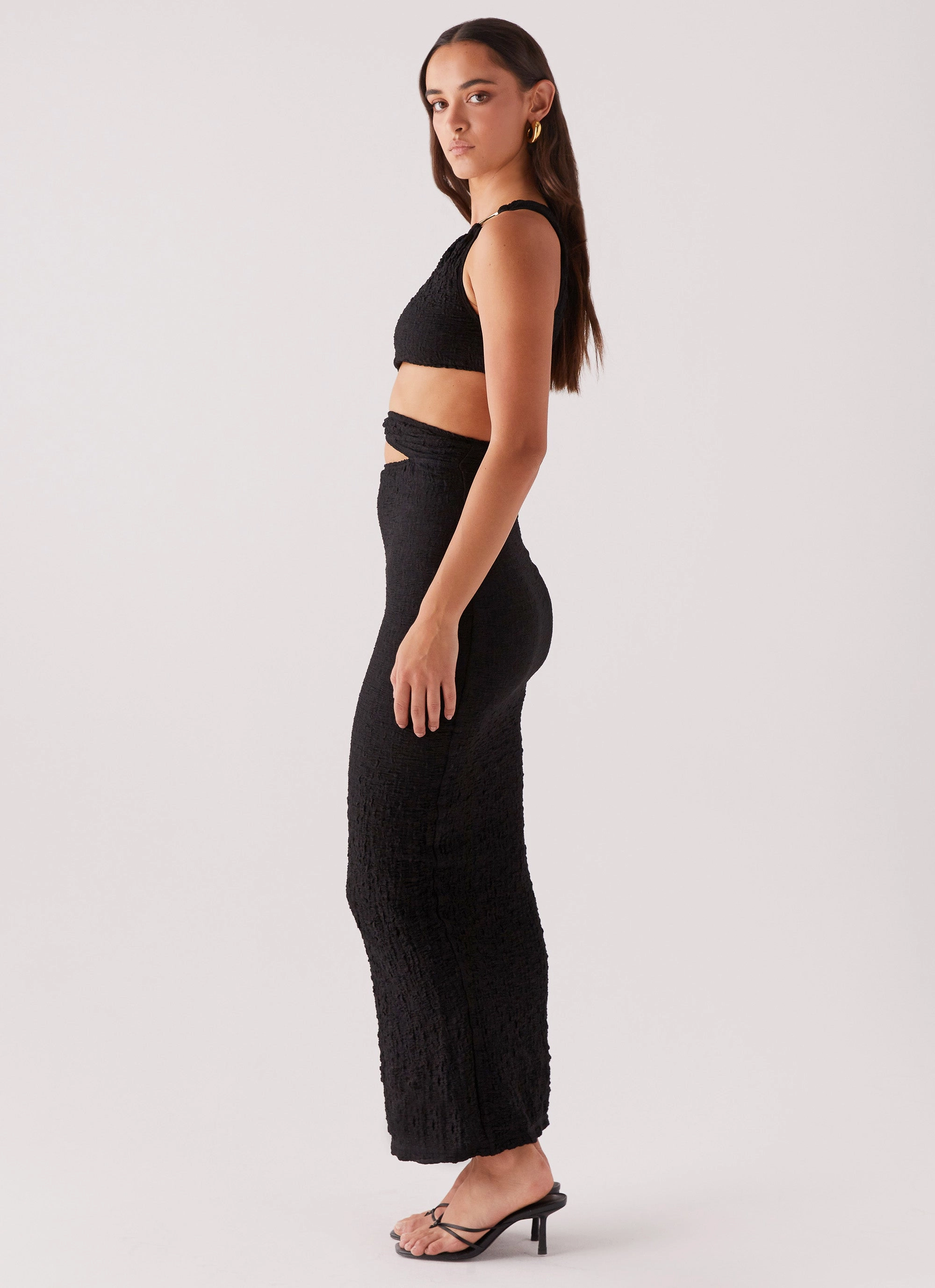 Breath Ease Balanced Light North Haven Maxi Dress - Black