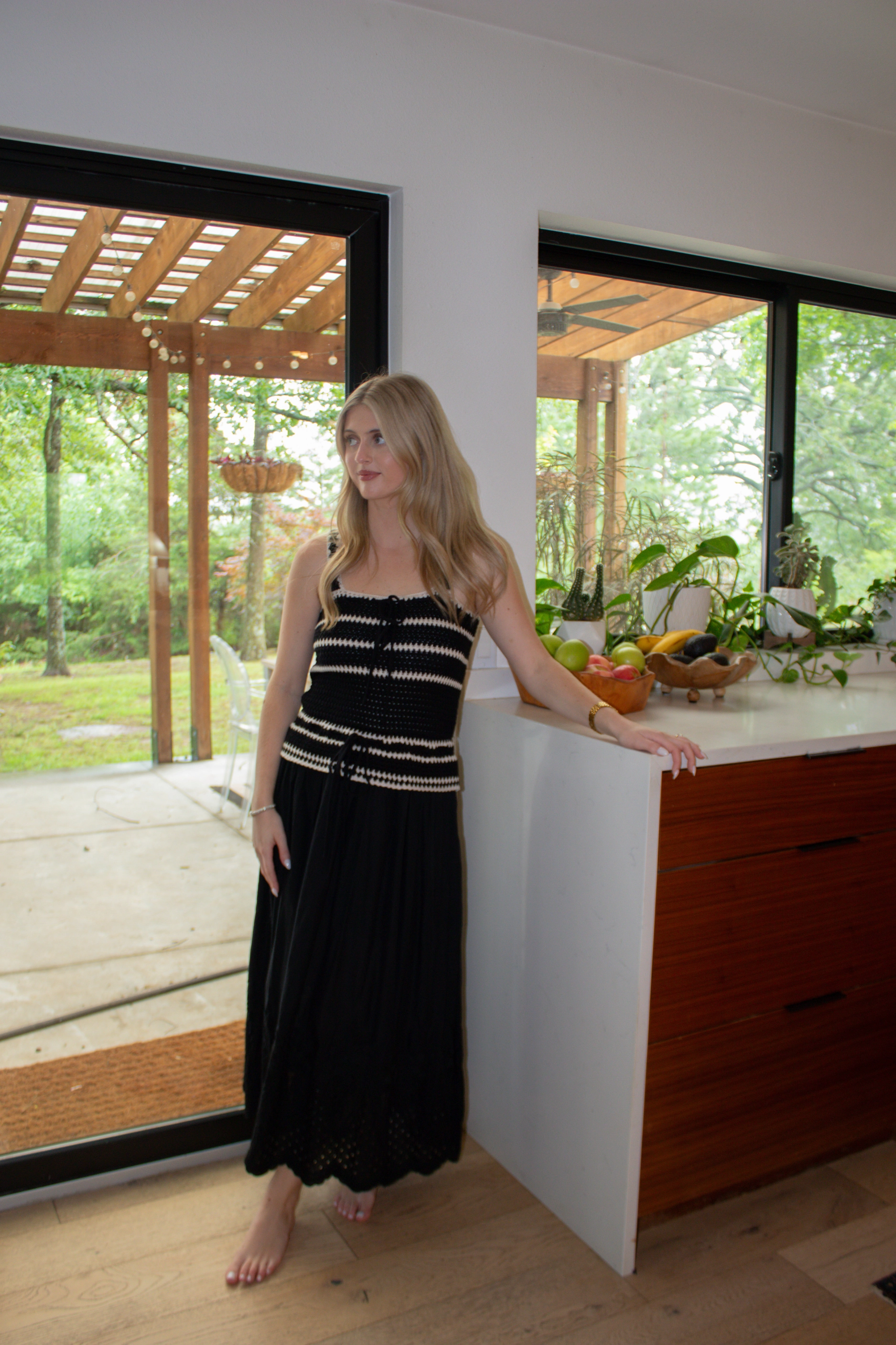 TemperatureRegulating Material Lucia Maxi Dress