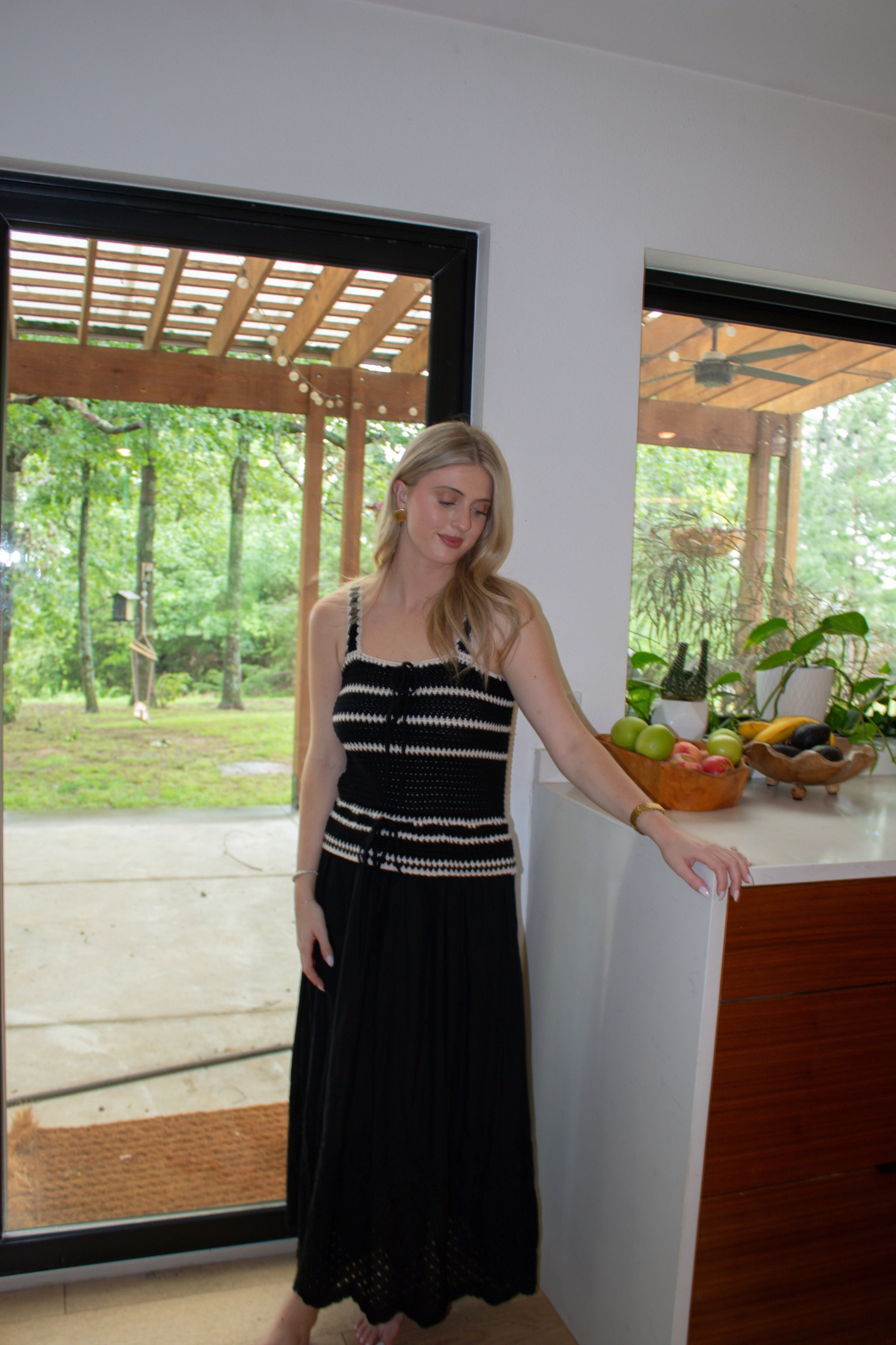 Flexible Cuffs Lucia Maxi Dress