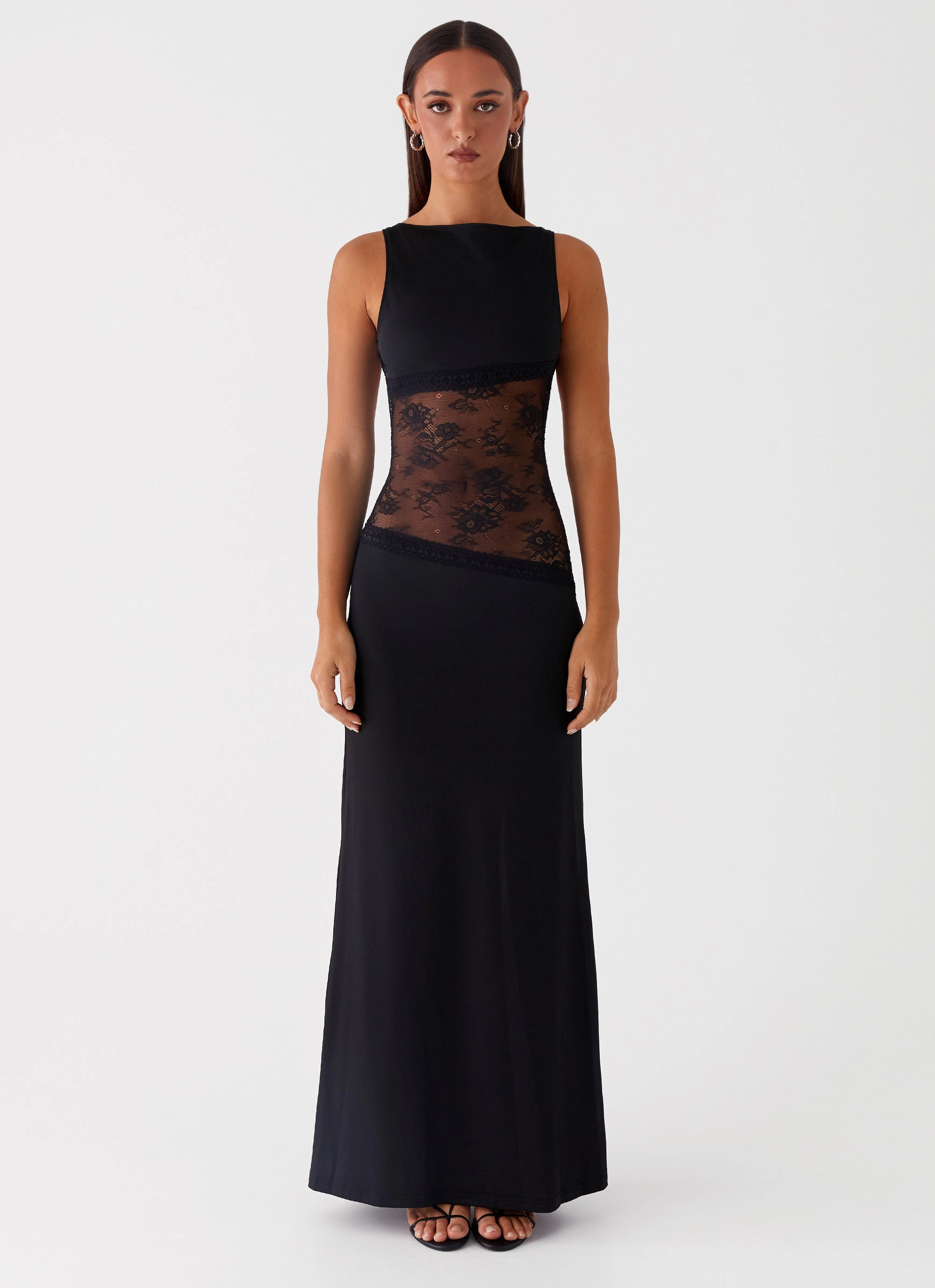 Lucinda Maxi Dress - Black Trend Appeal