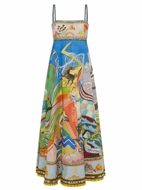 Bold Patterns Lucky Pace Sundress in Multi