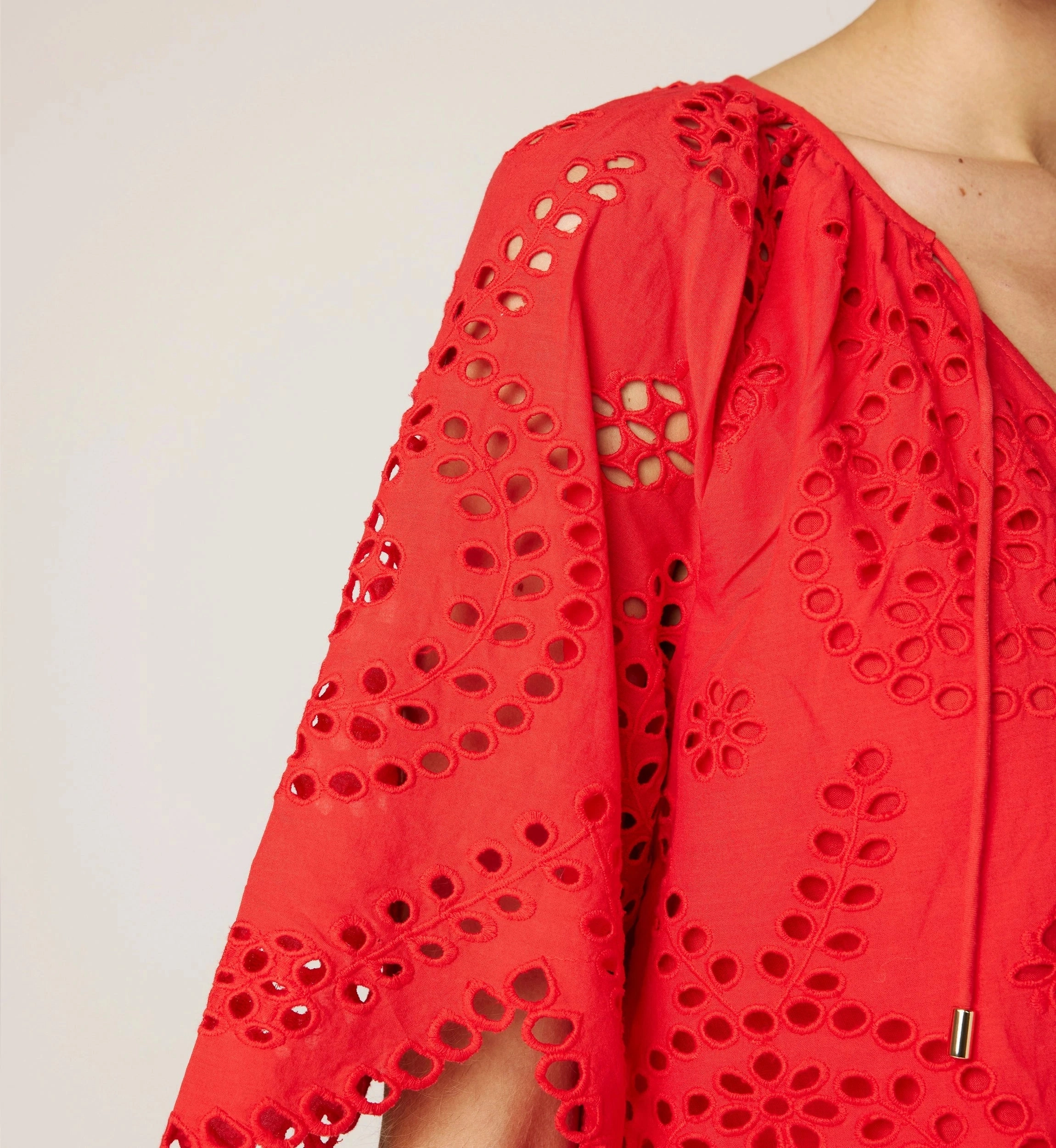 Cozy Sweater Lulu Blouse | Poppy Red