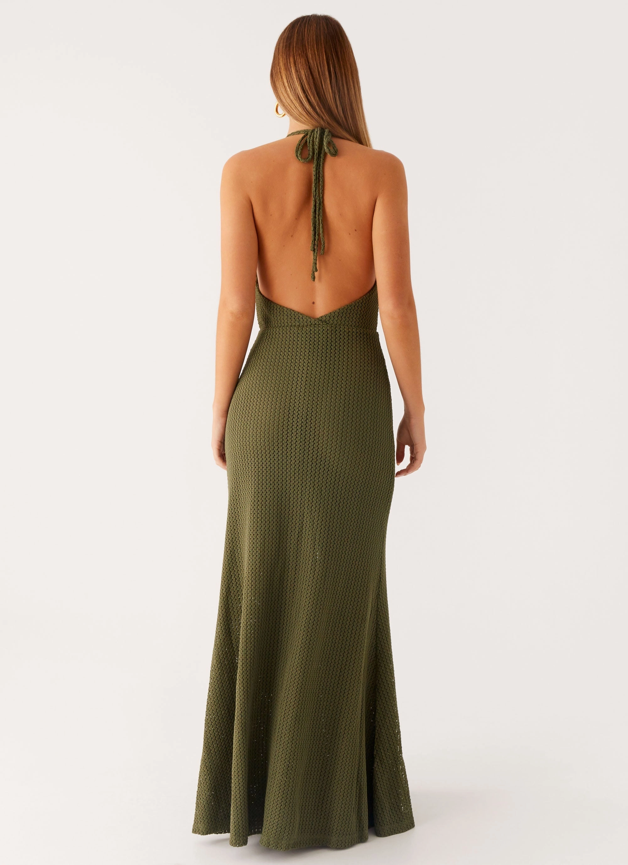 Sharp Finish Thora Maxi Dress - Olive