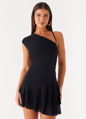 Trendy Fit Look Moonrise Mini Dress - Black