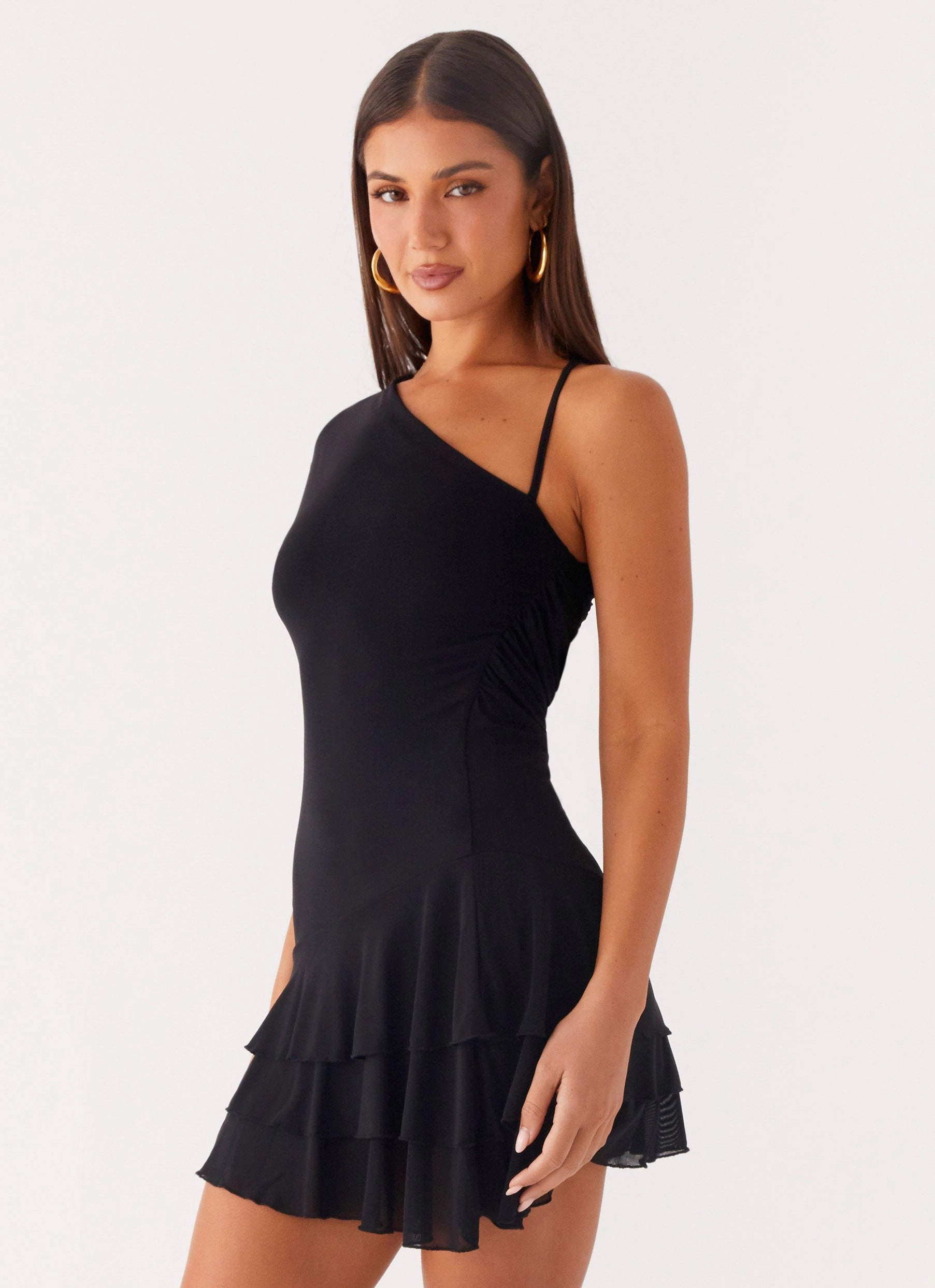 Moonrise Mini Dress - Black Urban Fit