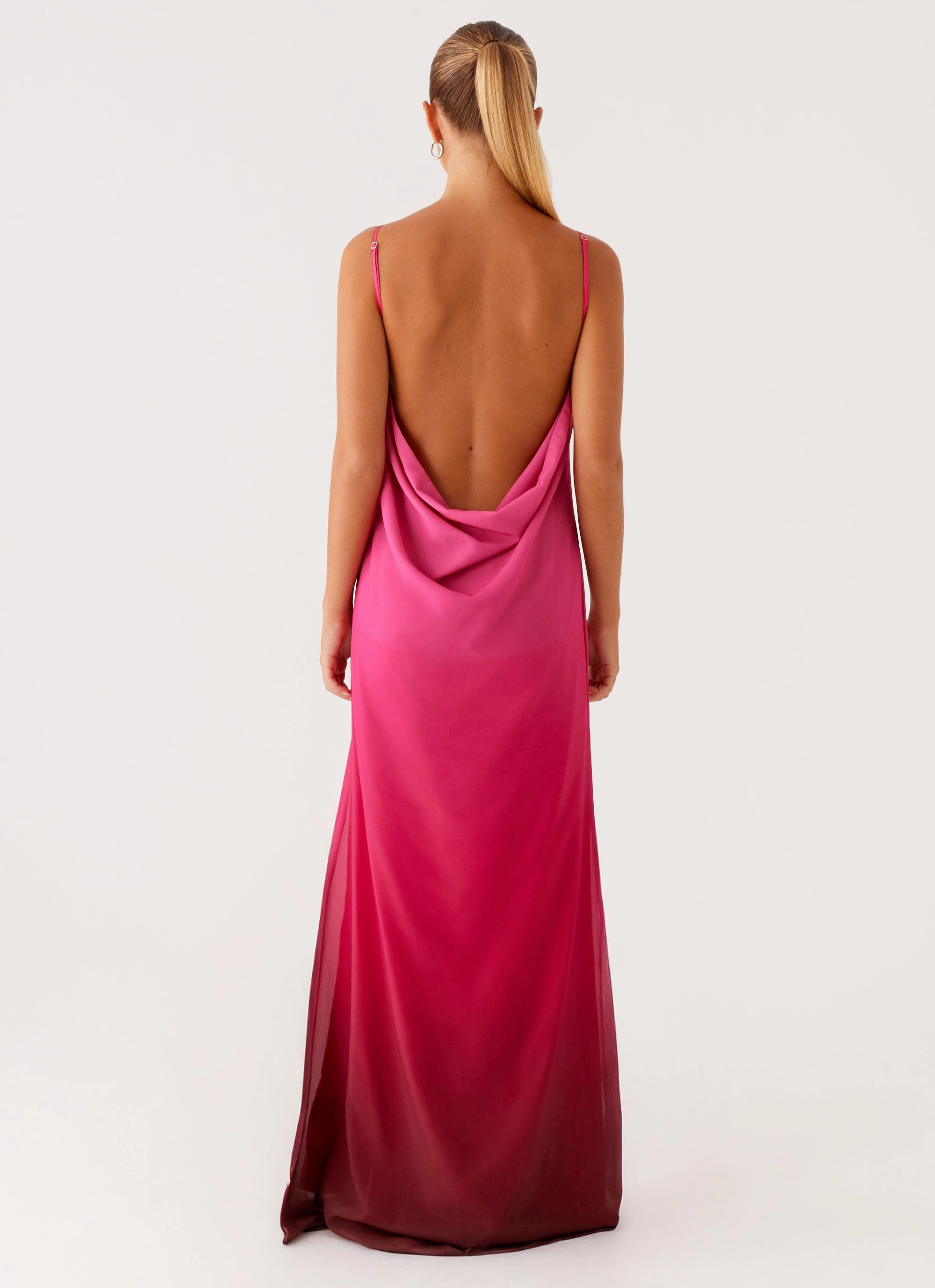 Marianne Maxi Dress - Fuchsia Gradient Modern Movement