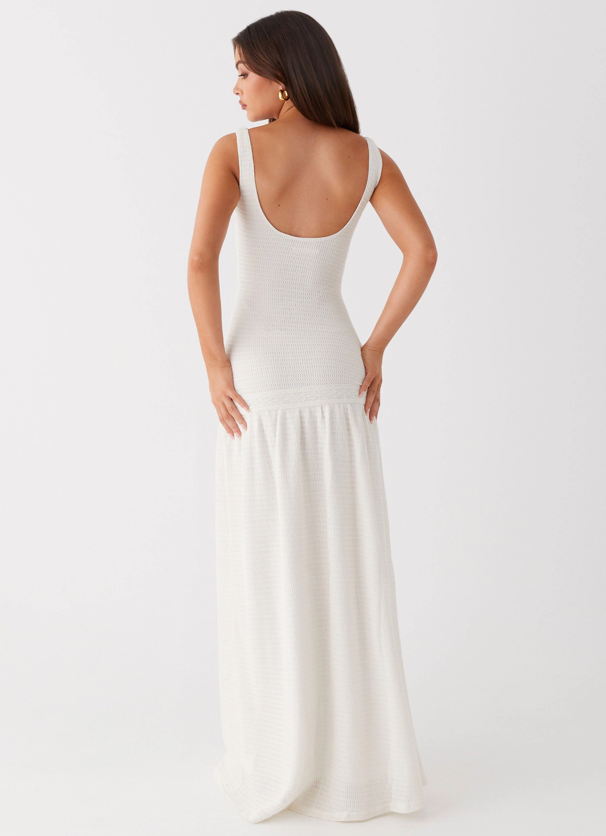 Lyrical Maxi Dress - Ivory SustainableCotton Petite-Size