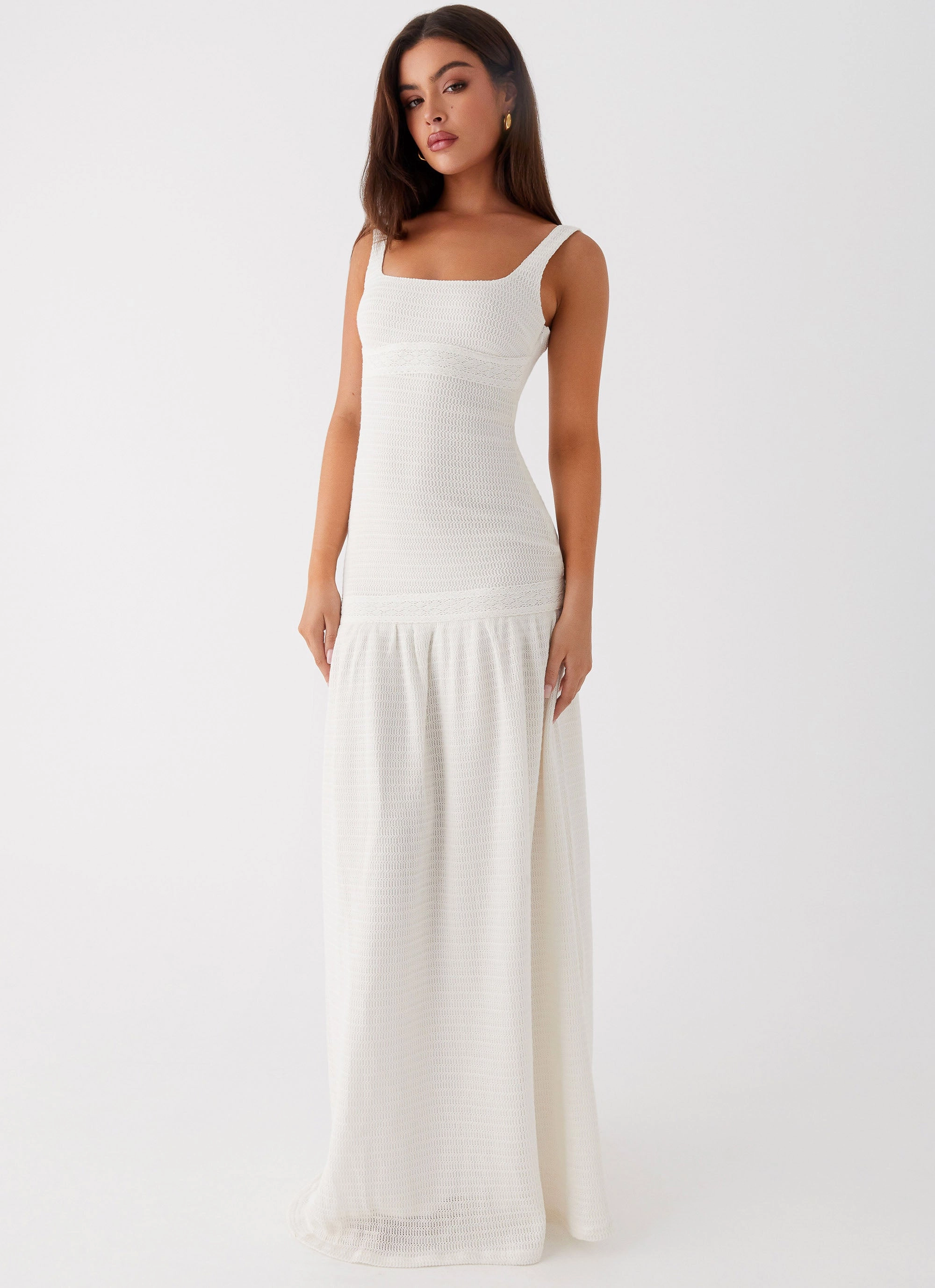 Lyrical Maxi Dress - Ivory Social Ease