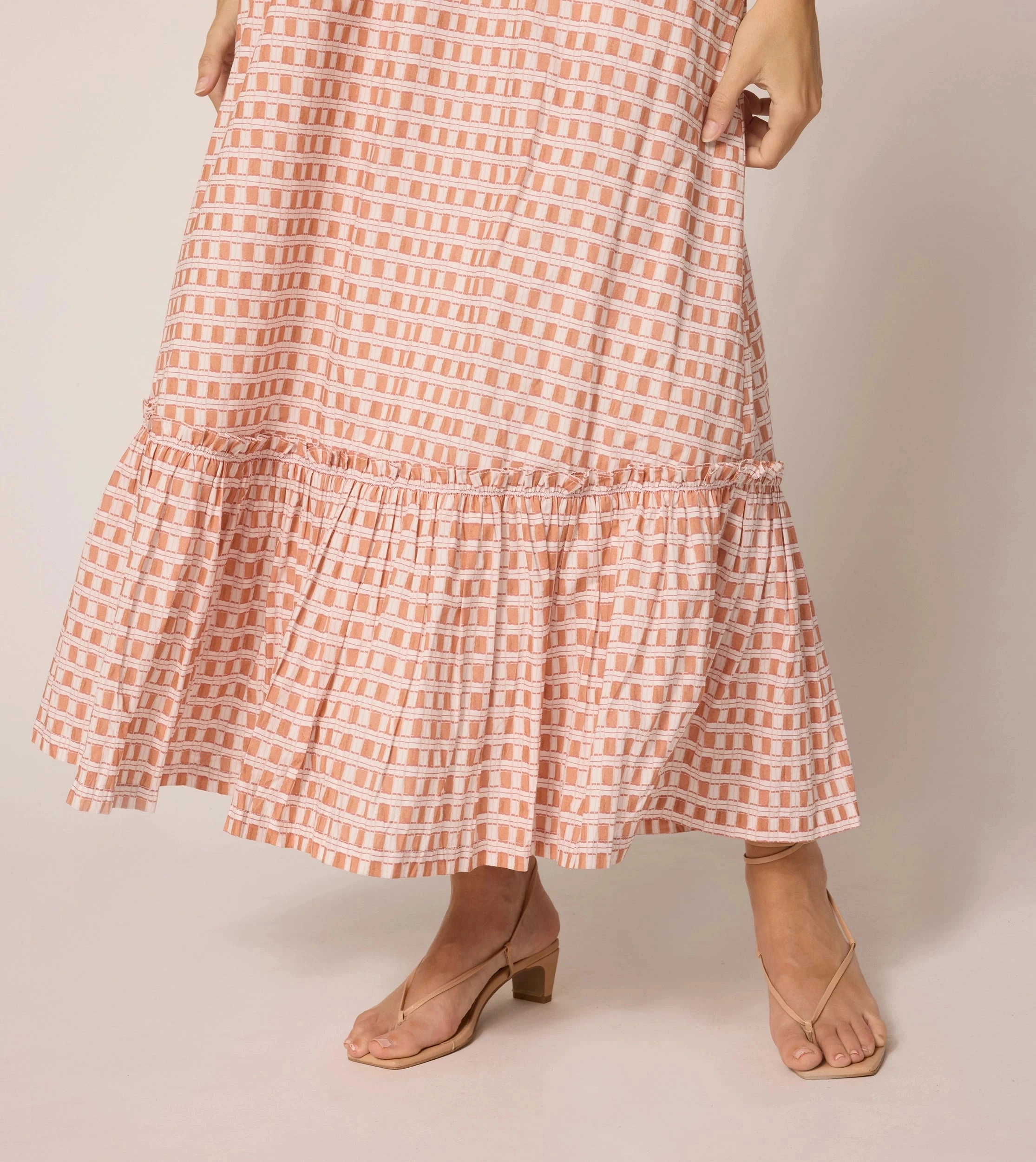 Smart Fabric Easy Style Magnolia Ankle Dress | Bellini Plaid