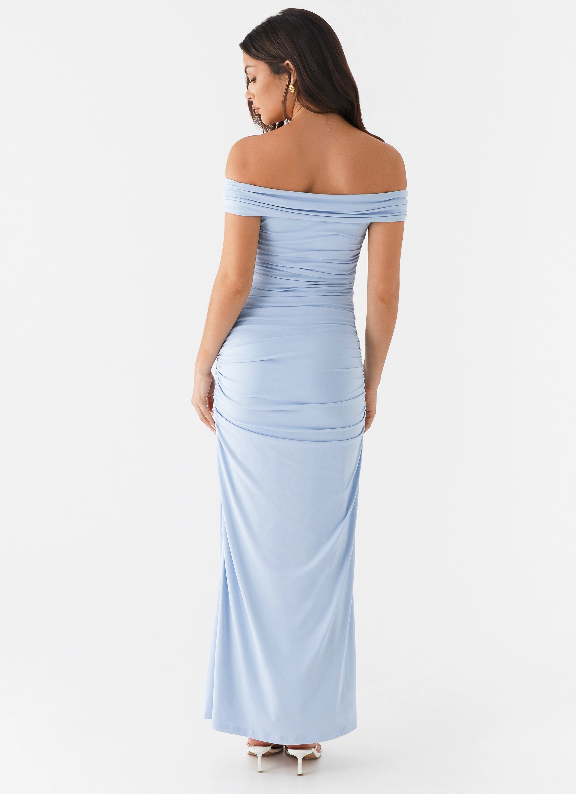 Weekend Look Fashionable Wear Majorly Maxi Dress - Blue