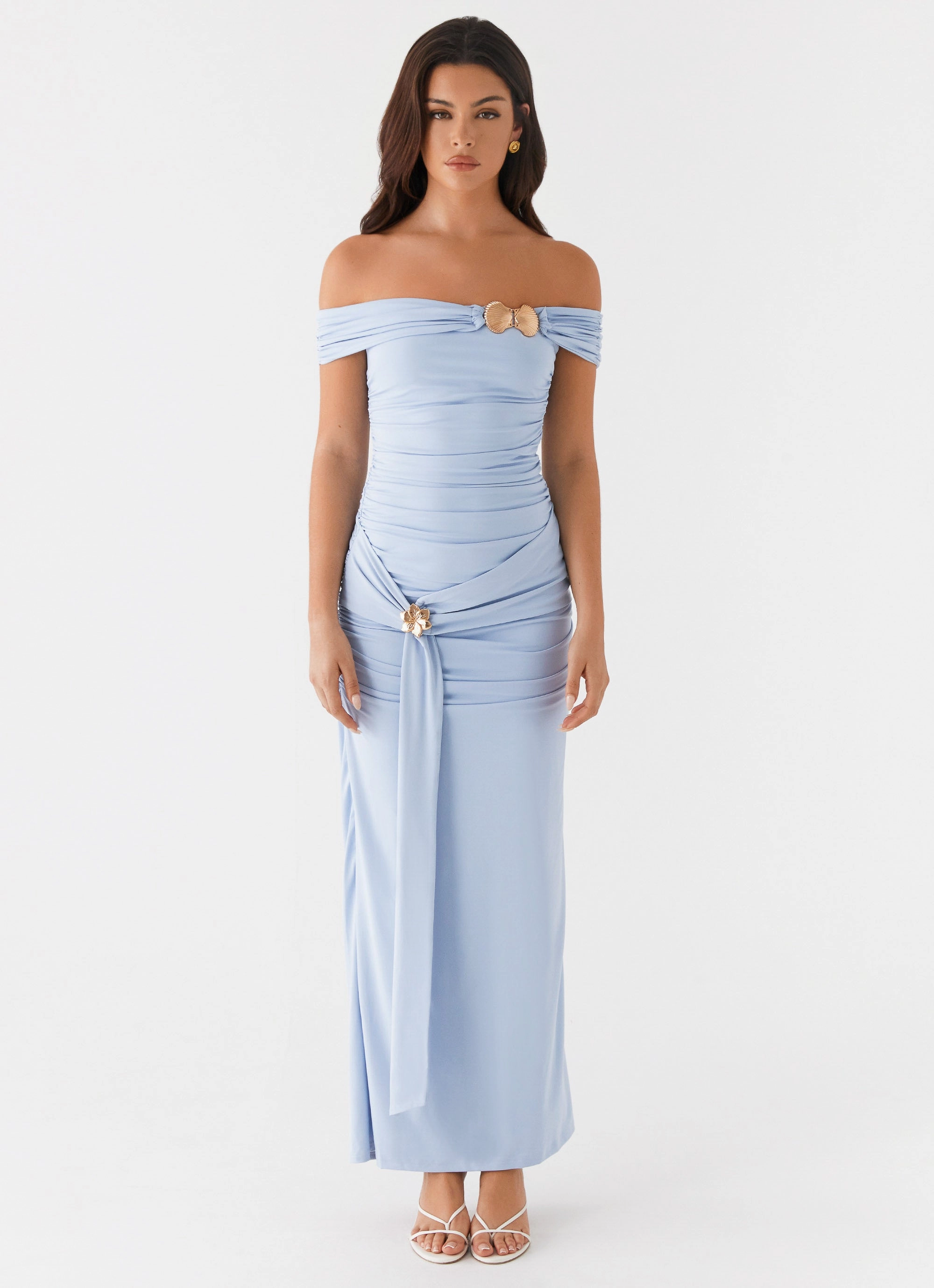 Majorly Maxi Dress - Blue Versatile Wear