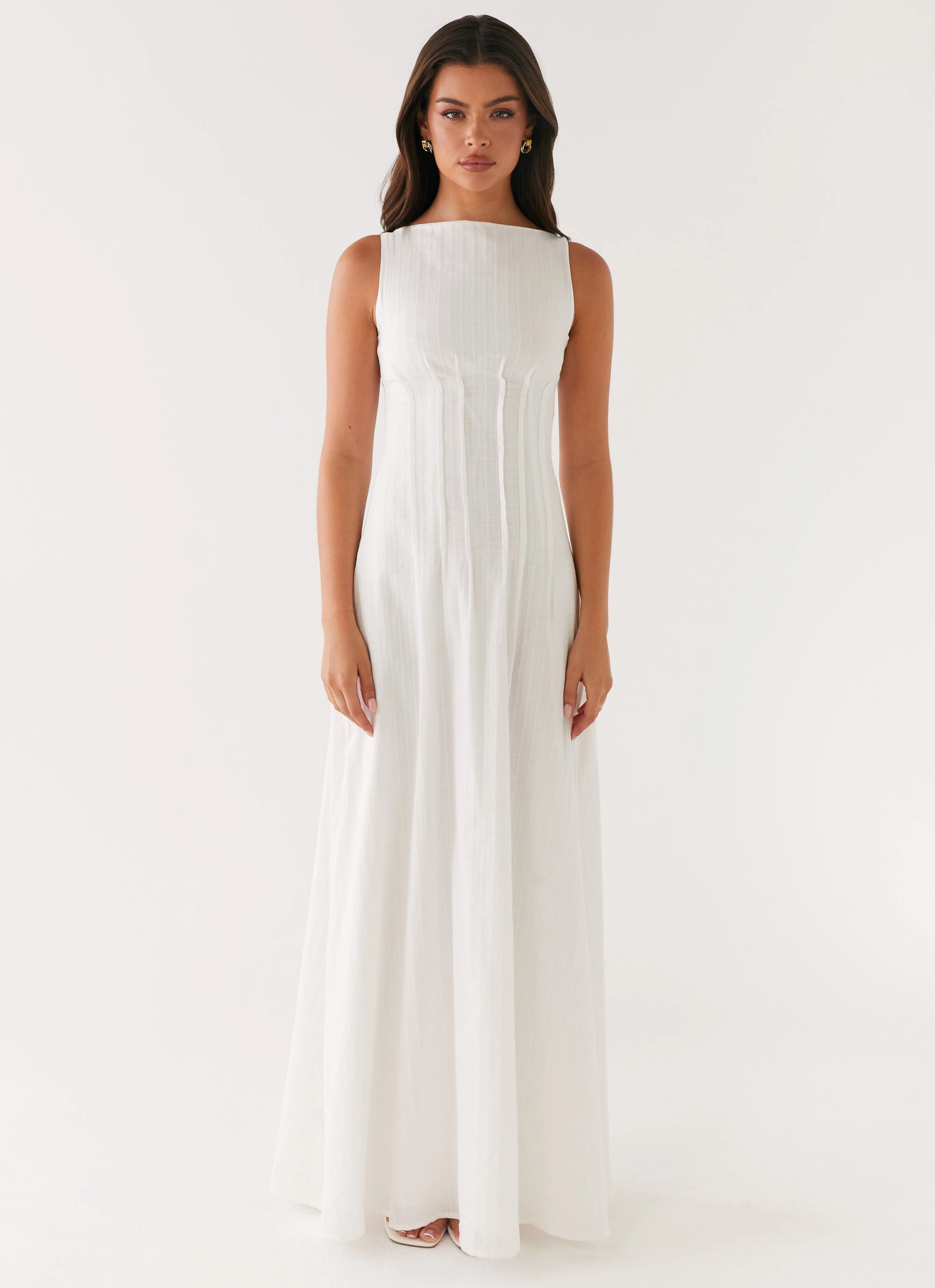 Vibrant Design Maloney Maxi Dress - White