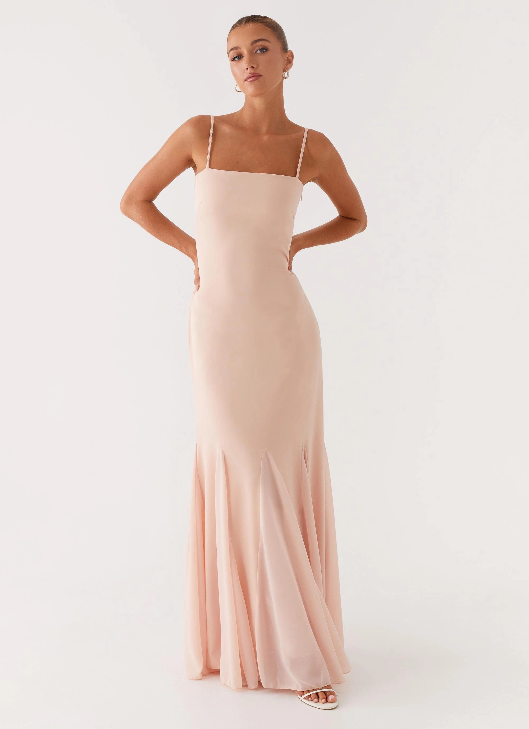 Marcelo Maxi Dress - Pink Casual Style Wear