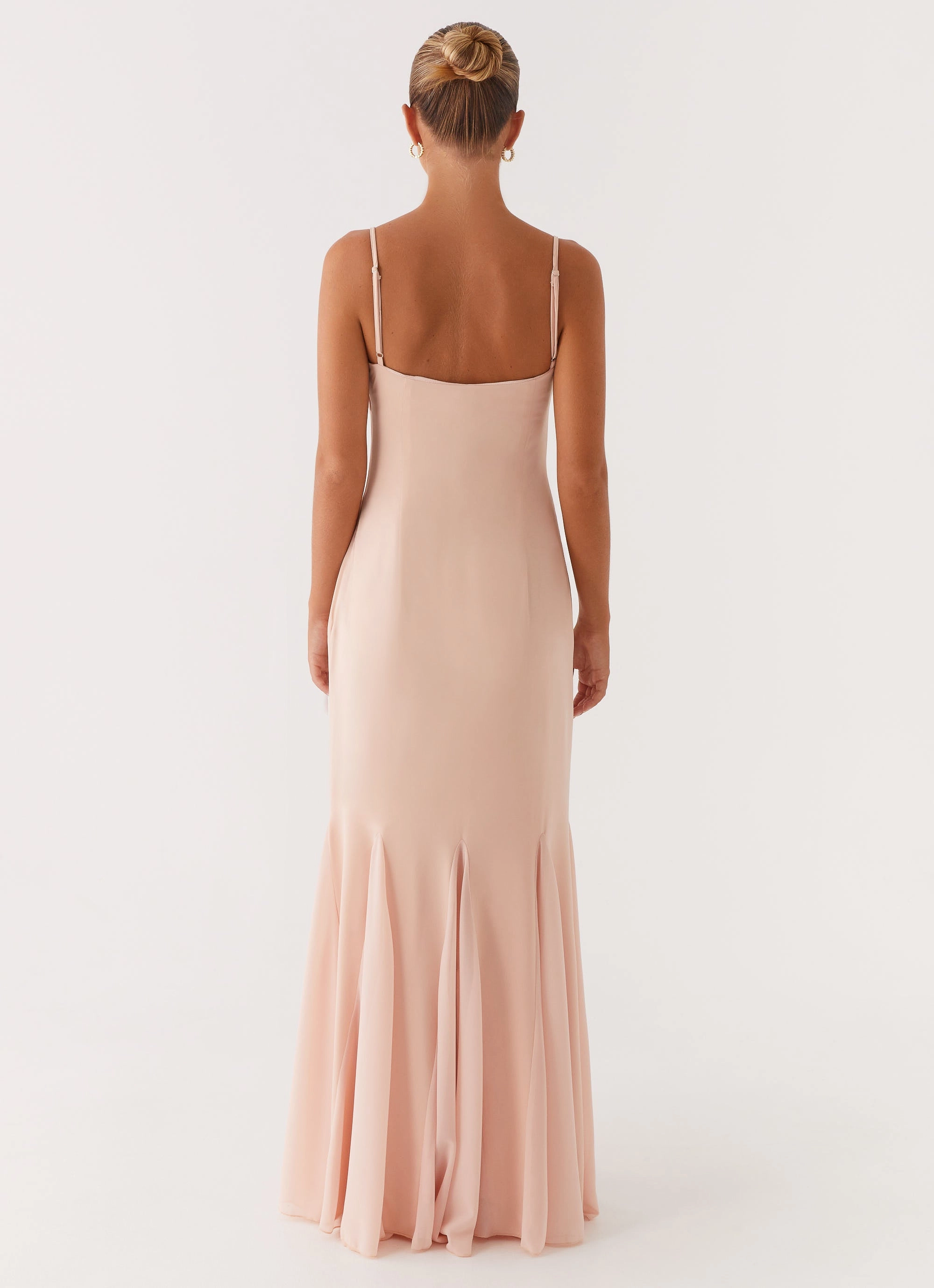 Marcelo Maxi Dress - Pink Simple Ease Vibrant color dress