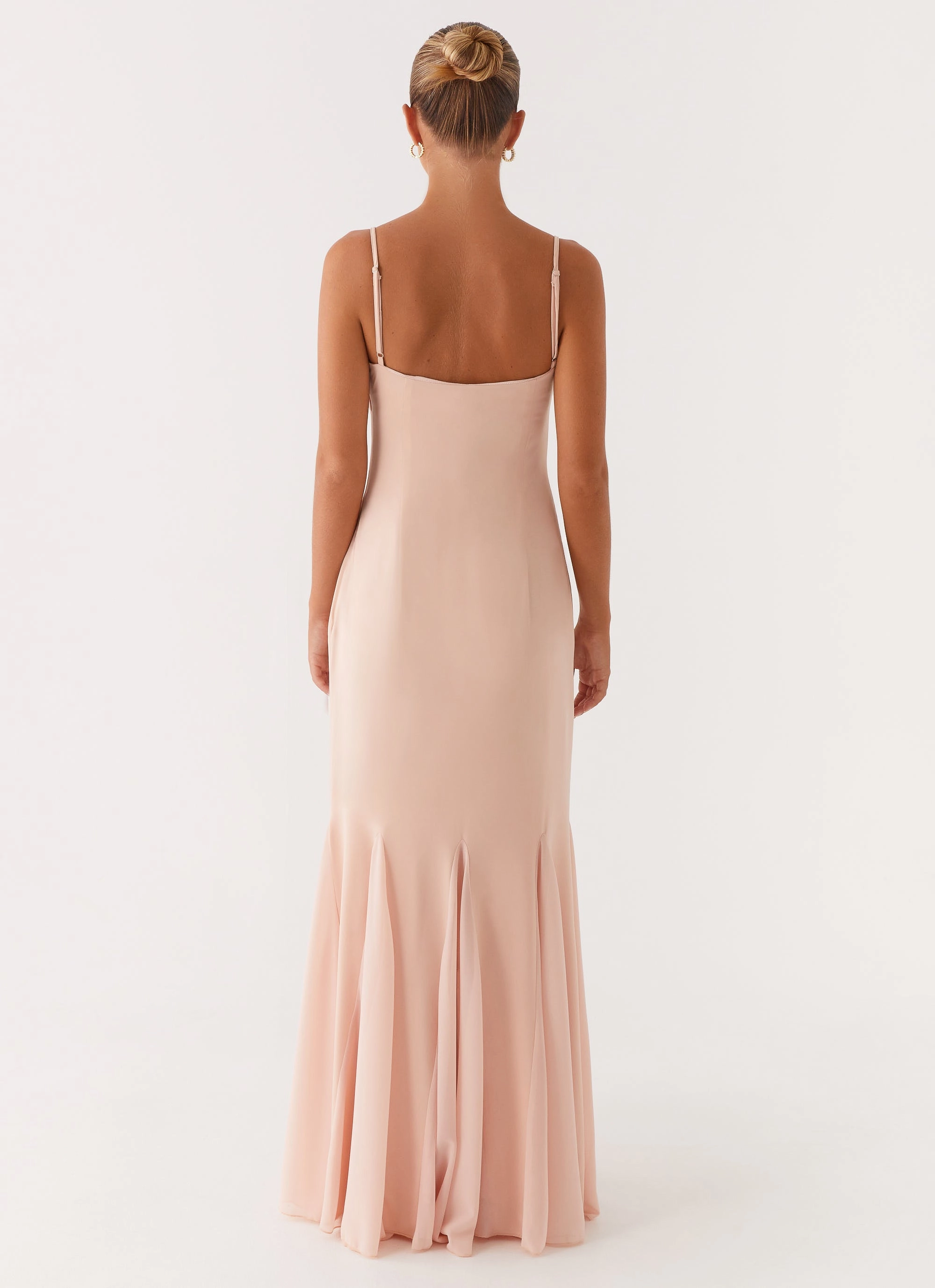 Marcelo Maxi Dress - Pink Structured Fit