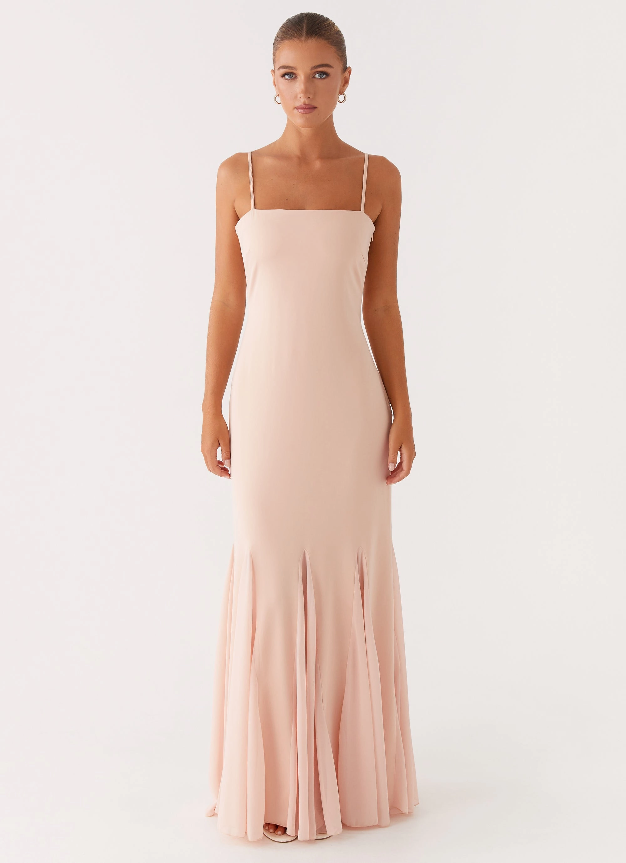Marcelo Maxi Dress - Pink Mermaid-Hem Urban Casual
