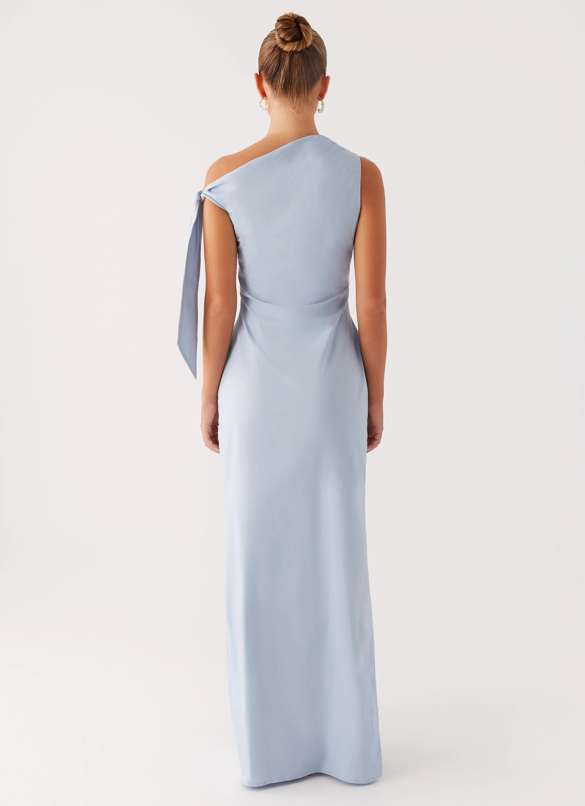 Fall Silhouette Understated Glam Marella Maxi Dress - Blue