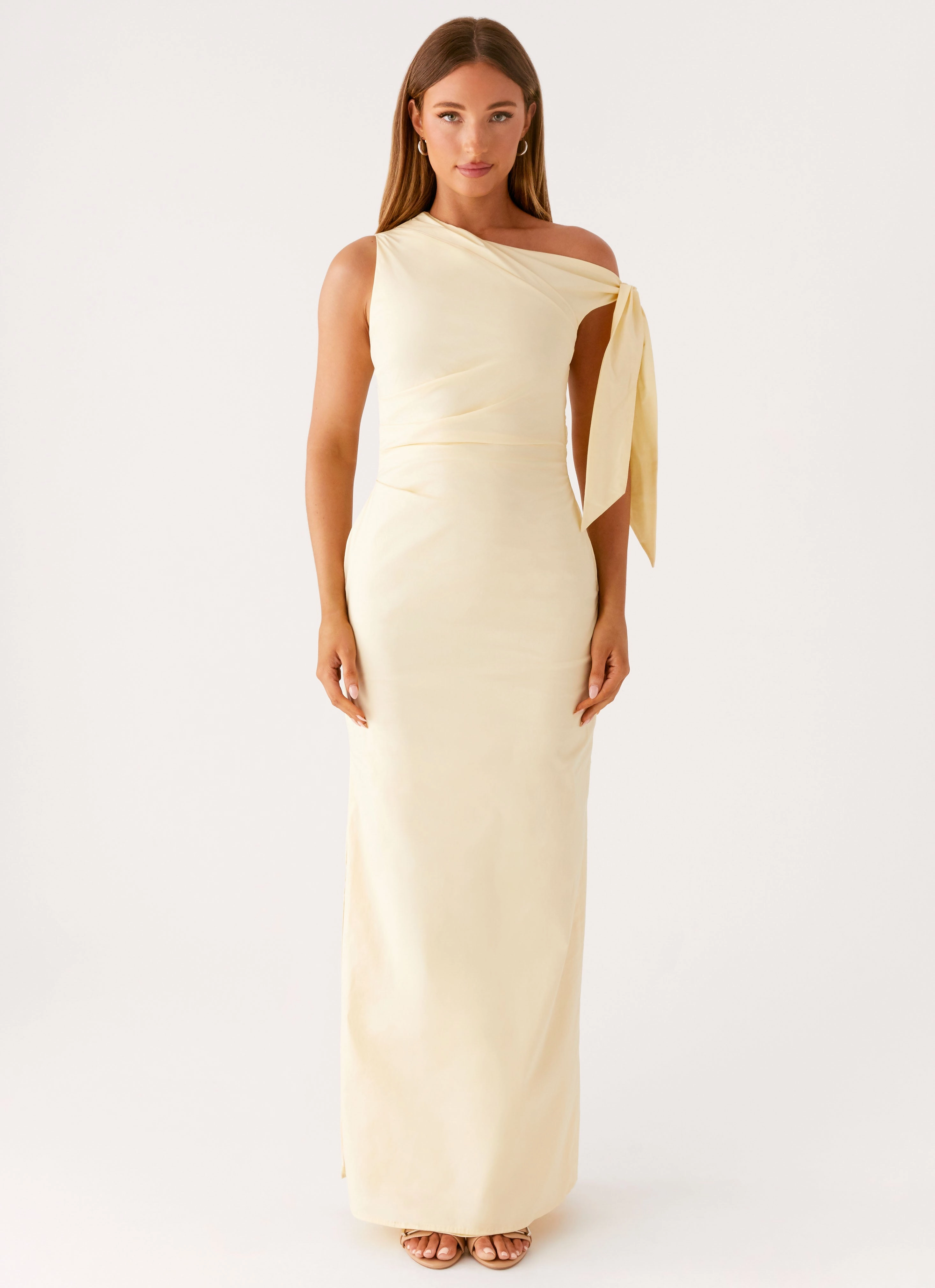 Easy Vibe Relaxed and Effortless Marella Maxi Dress - Yellow