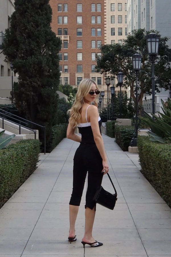 Maria Top - Black Stylish T-shirt