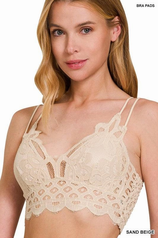 high safety level Operator - trained Mariah Lace Bralette S-XL