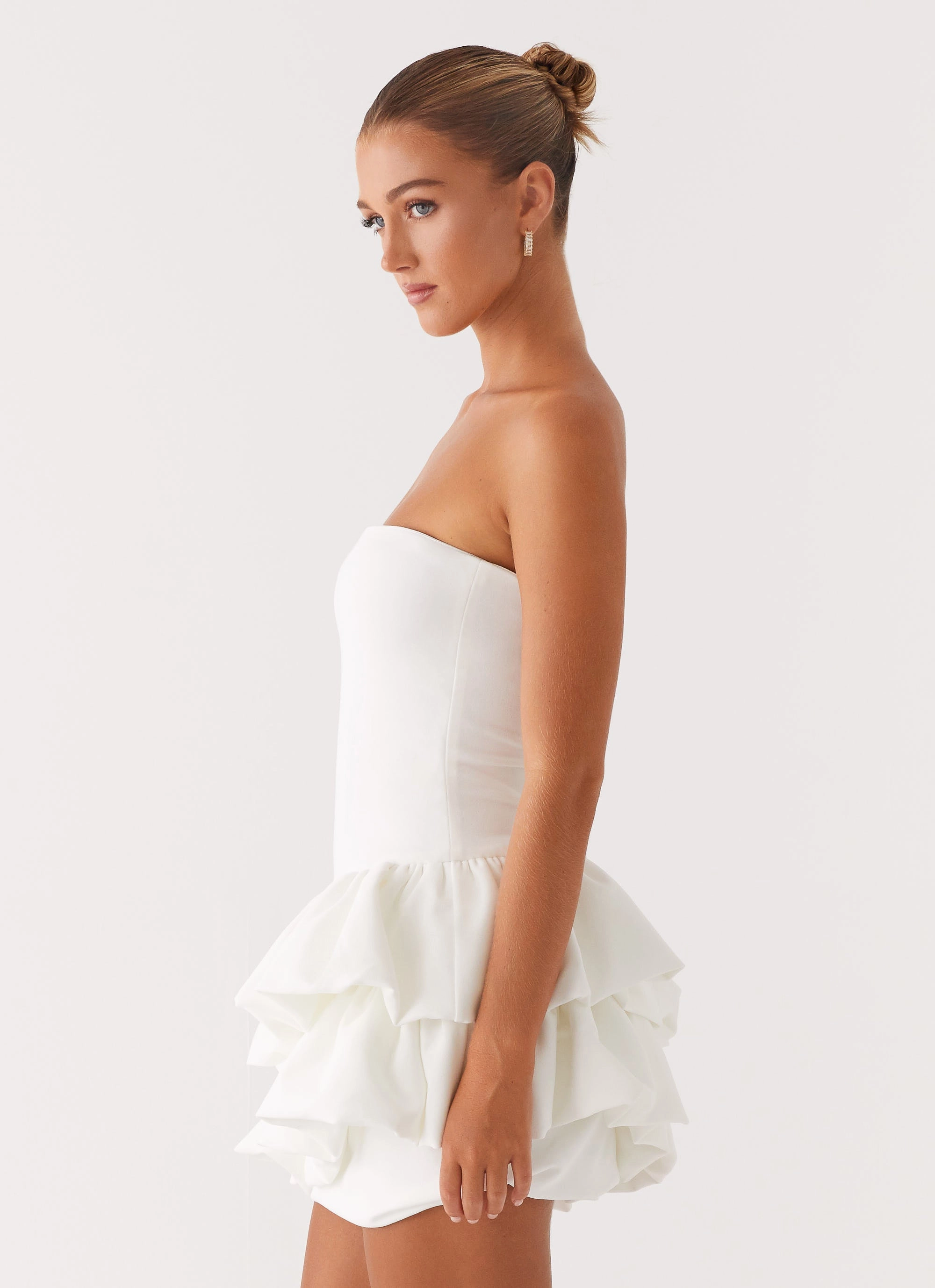 Marie Mini Dress - White Light Mood