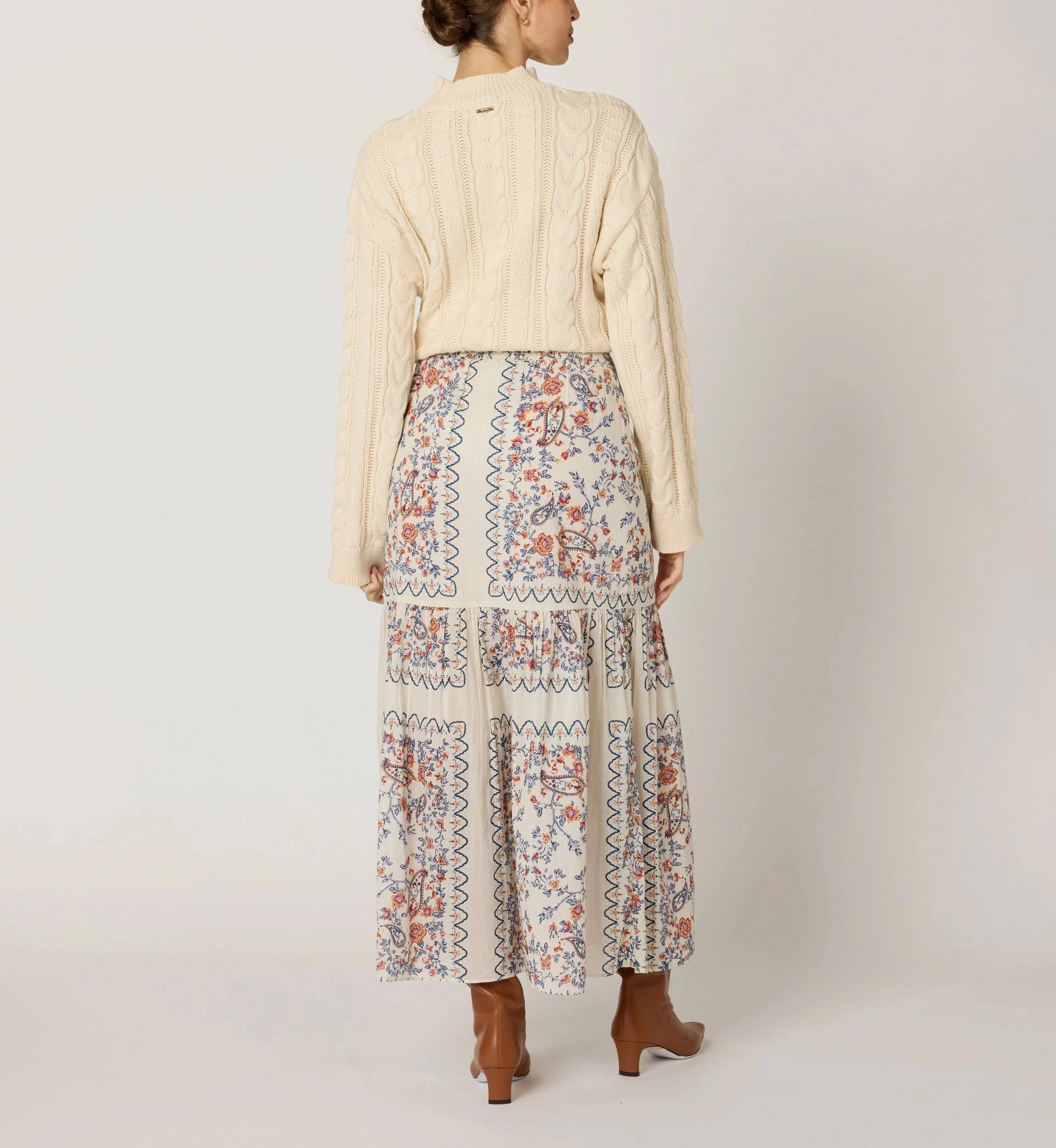 Marjorie Ankle Skirt | La Ramos Sharp Look