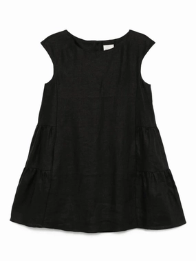 Elegant Simplicity Matilda Shift Mini Dress in Black