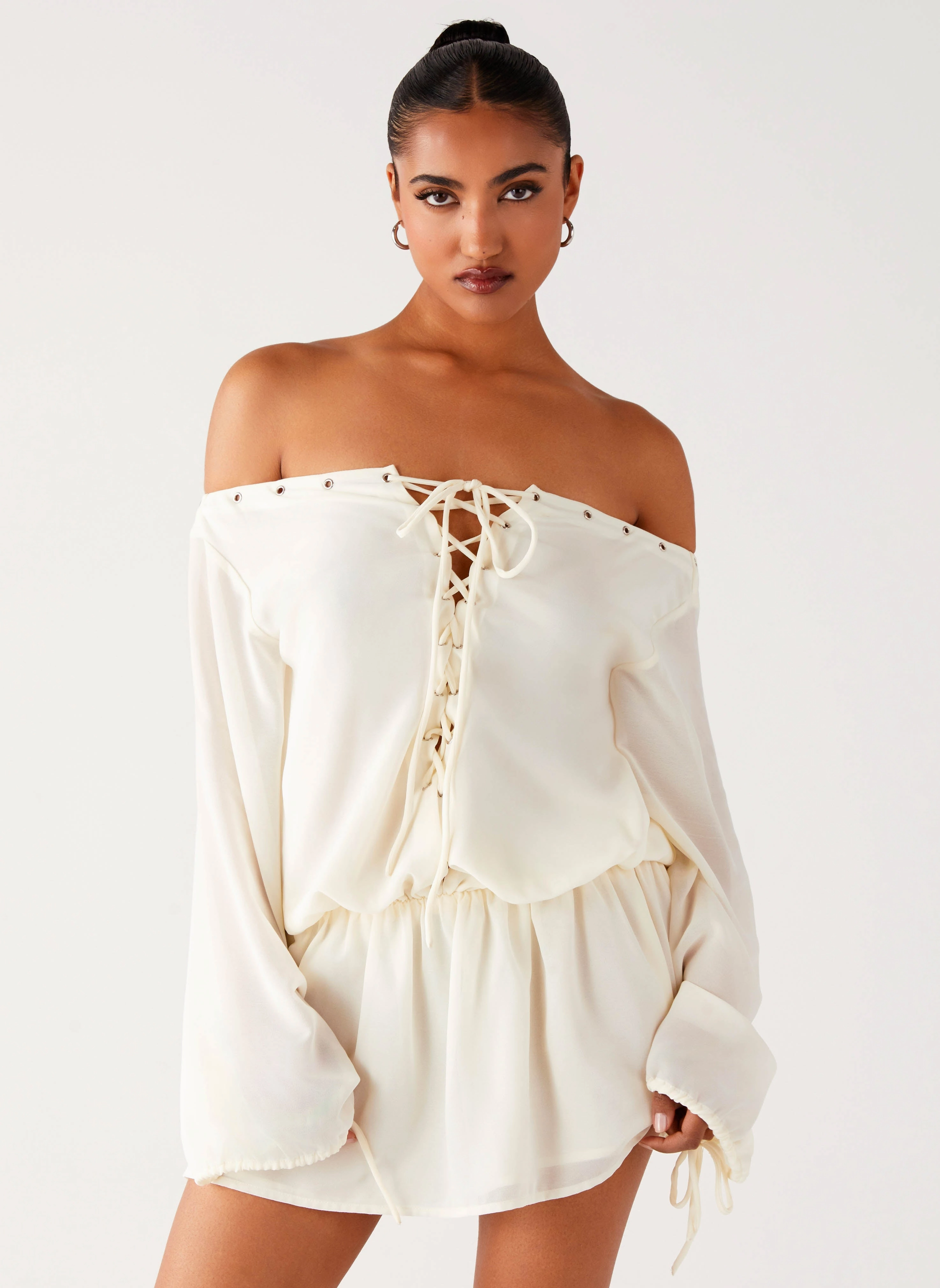 Cool Structure Seasonal Comfort Astaria Mini Dress - Ivory