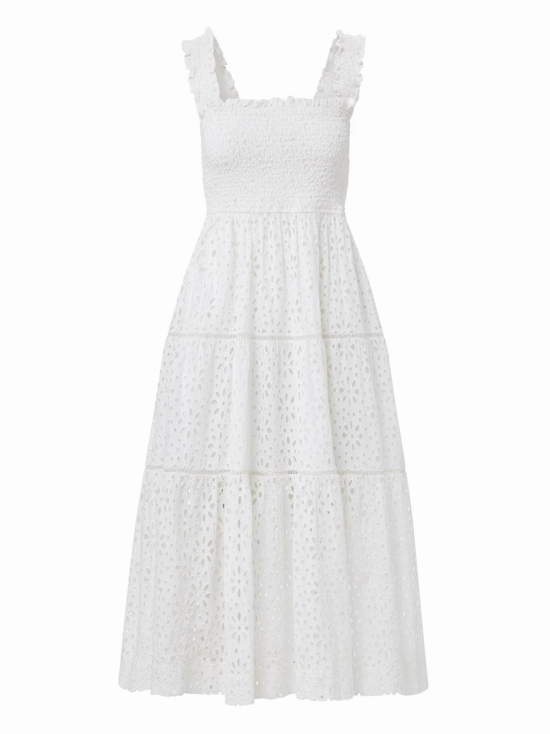 Pure Shape Kristen Dress Fresh White Seaside Eyelet