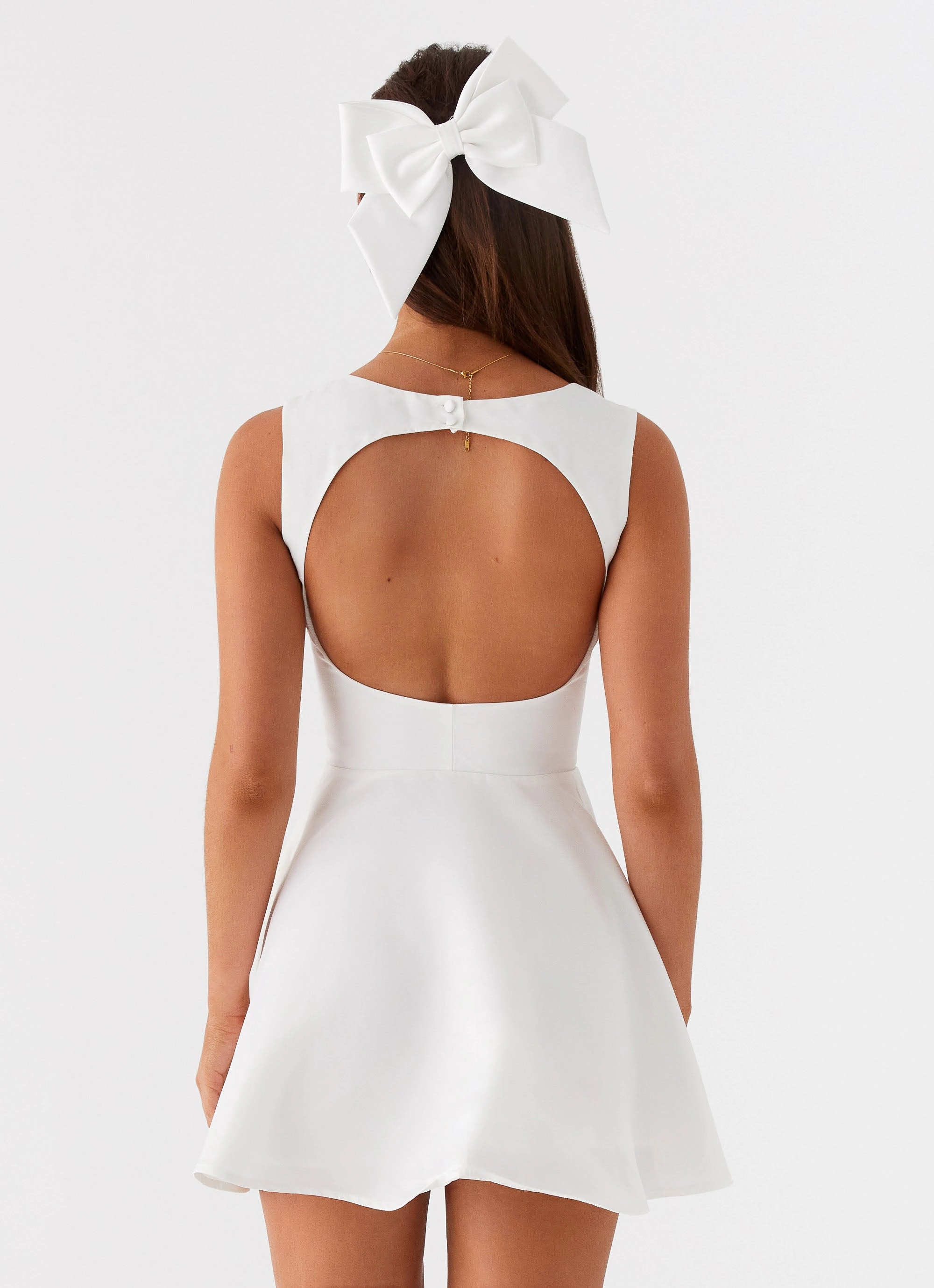 Summer Staple Candice Mini Dress - White