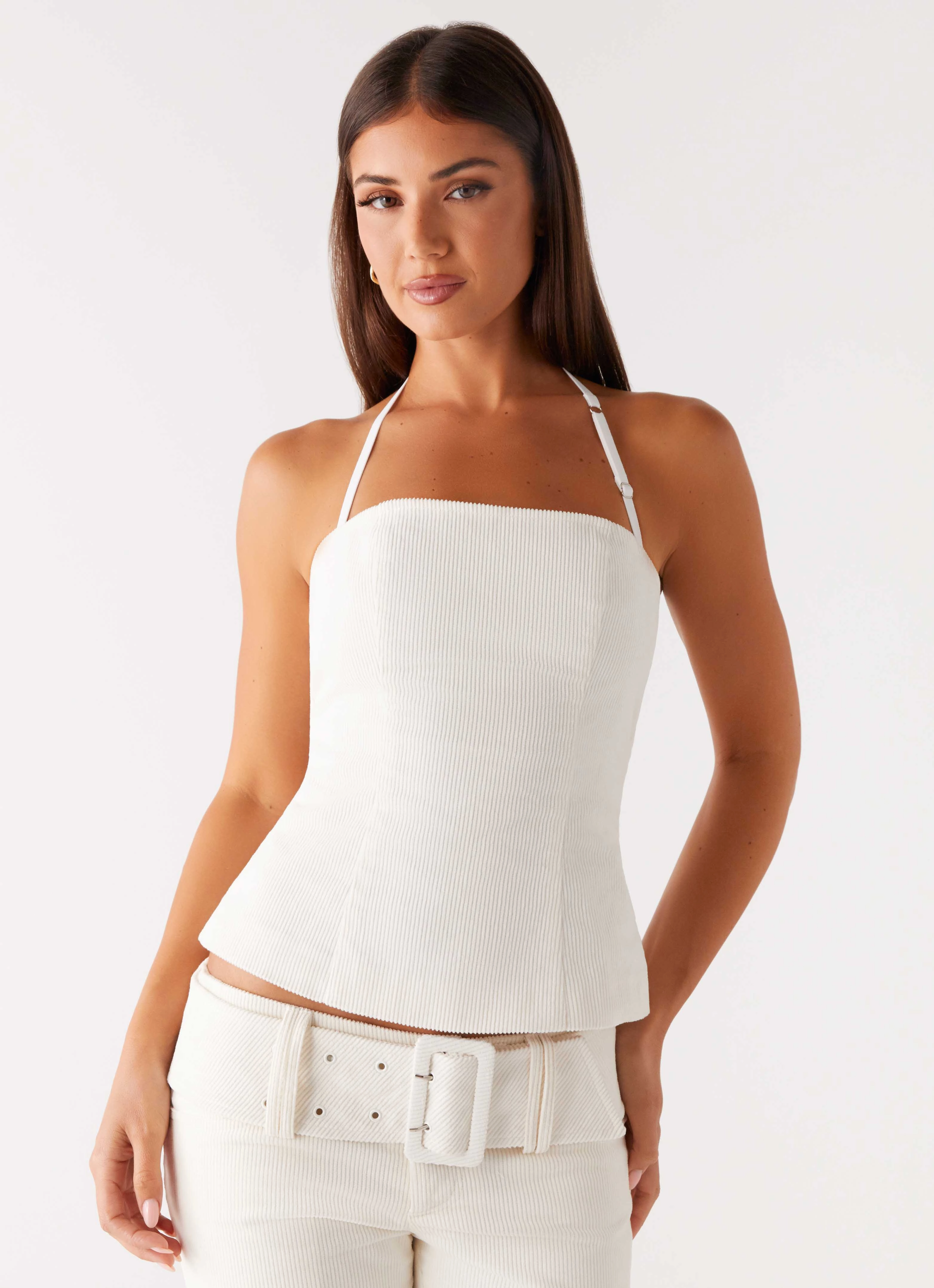 Maya Backless Top - Pearl SeamlessConstruction