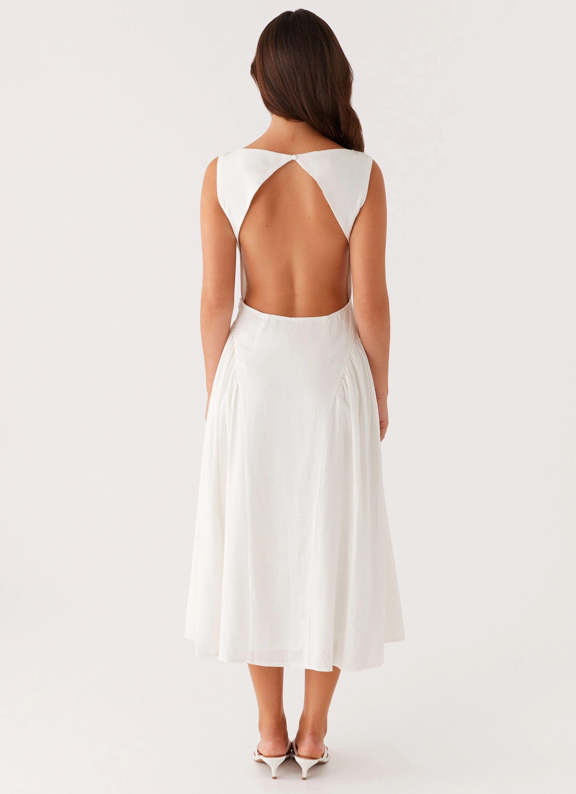 Bold Look Perfect Layers Maylah Midi Dress - White