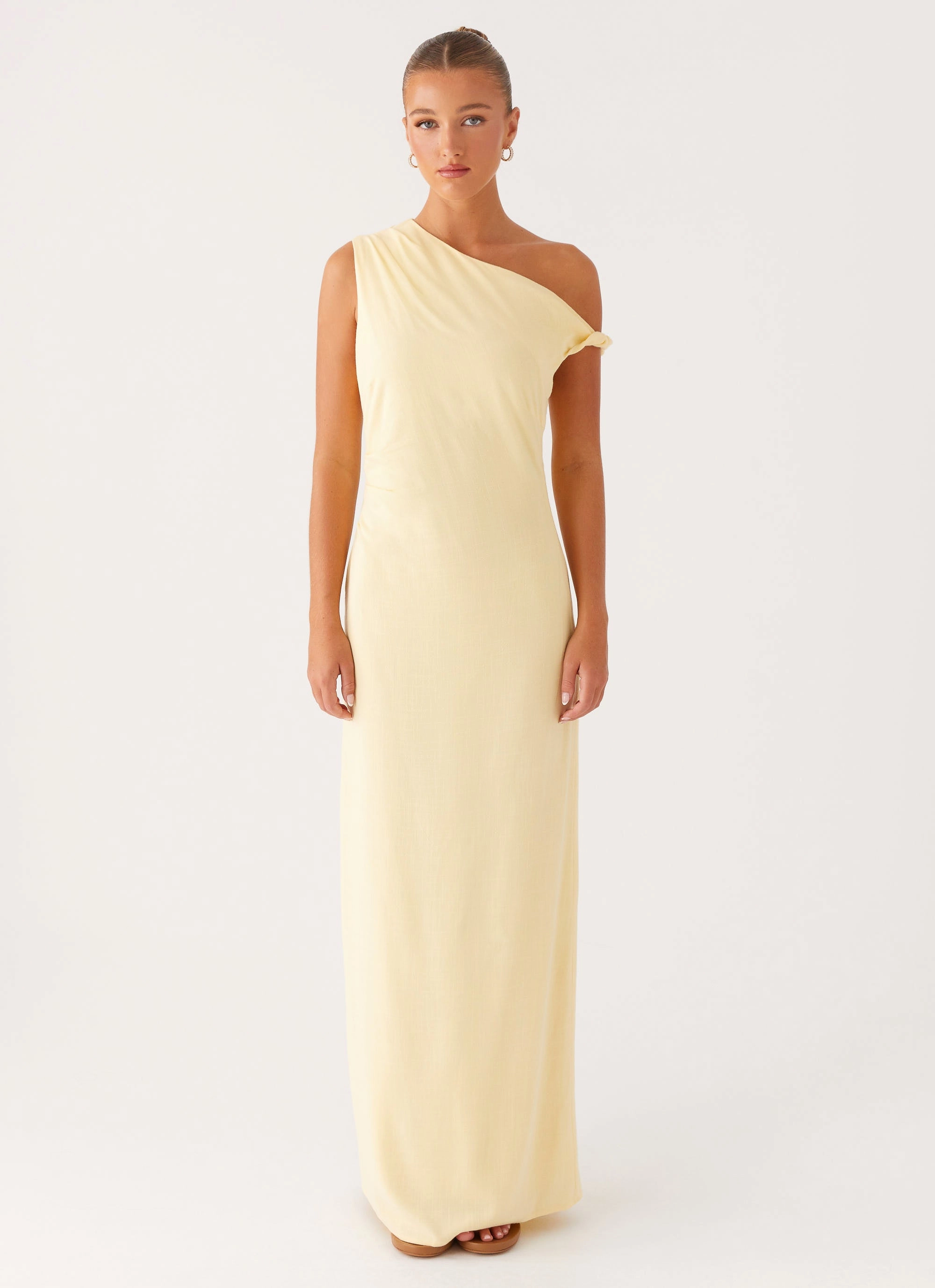 Mckenna Maxi Dress - Yellow Chic Harmony Stylish Line