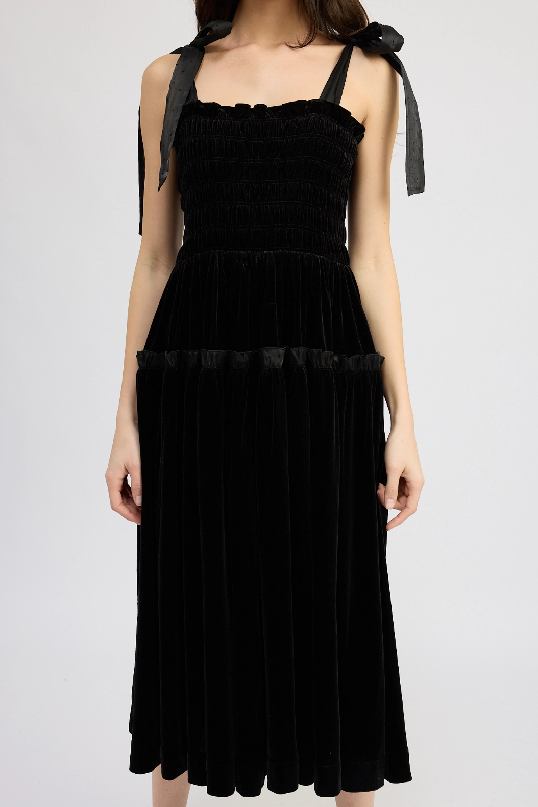 Ergonomic Cut McKenna Midi Dress