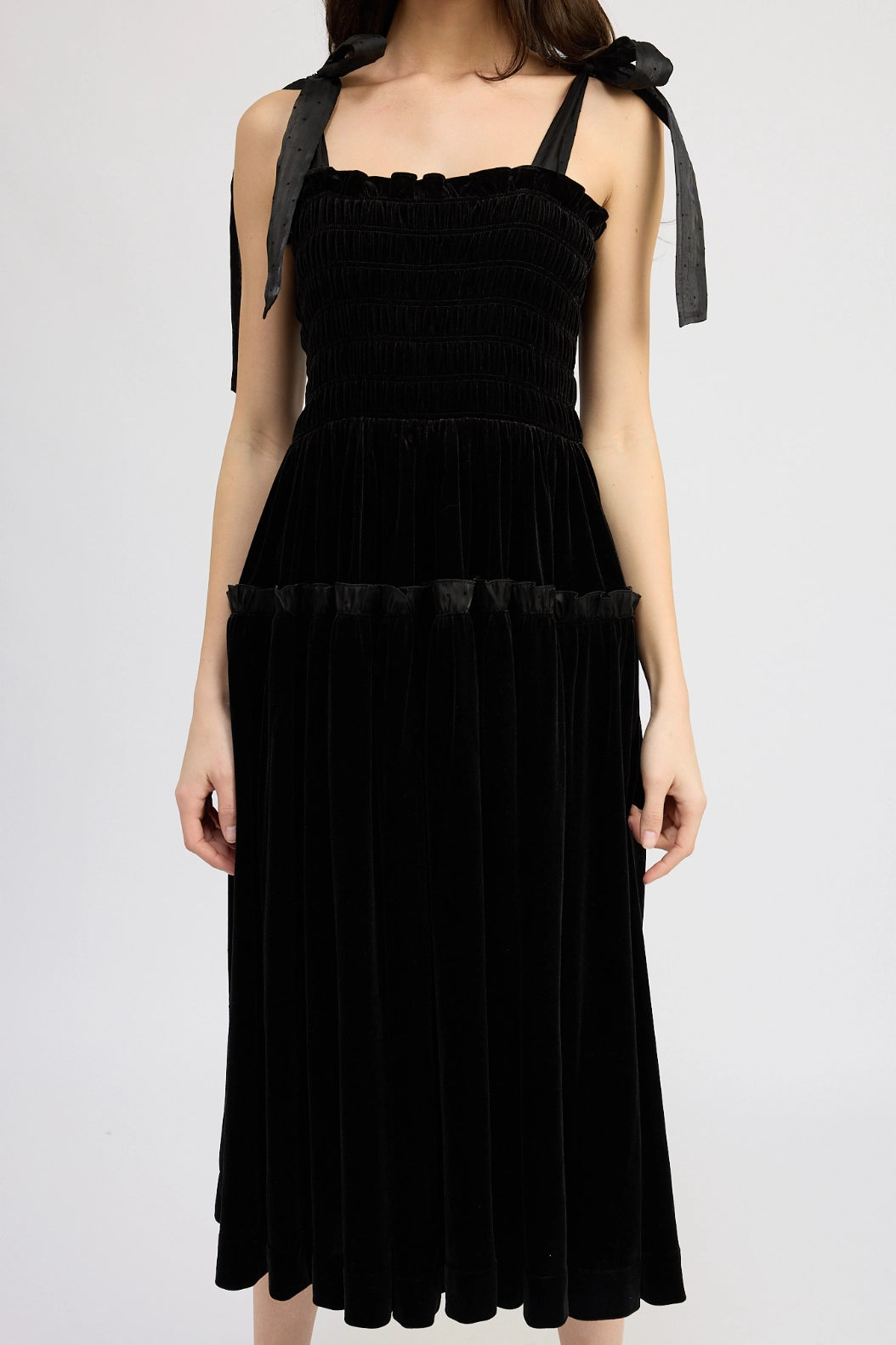 McKenna Midi Dress Light Wear Semi Fit