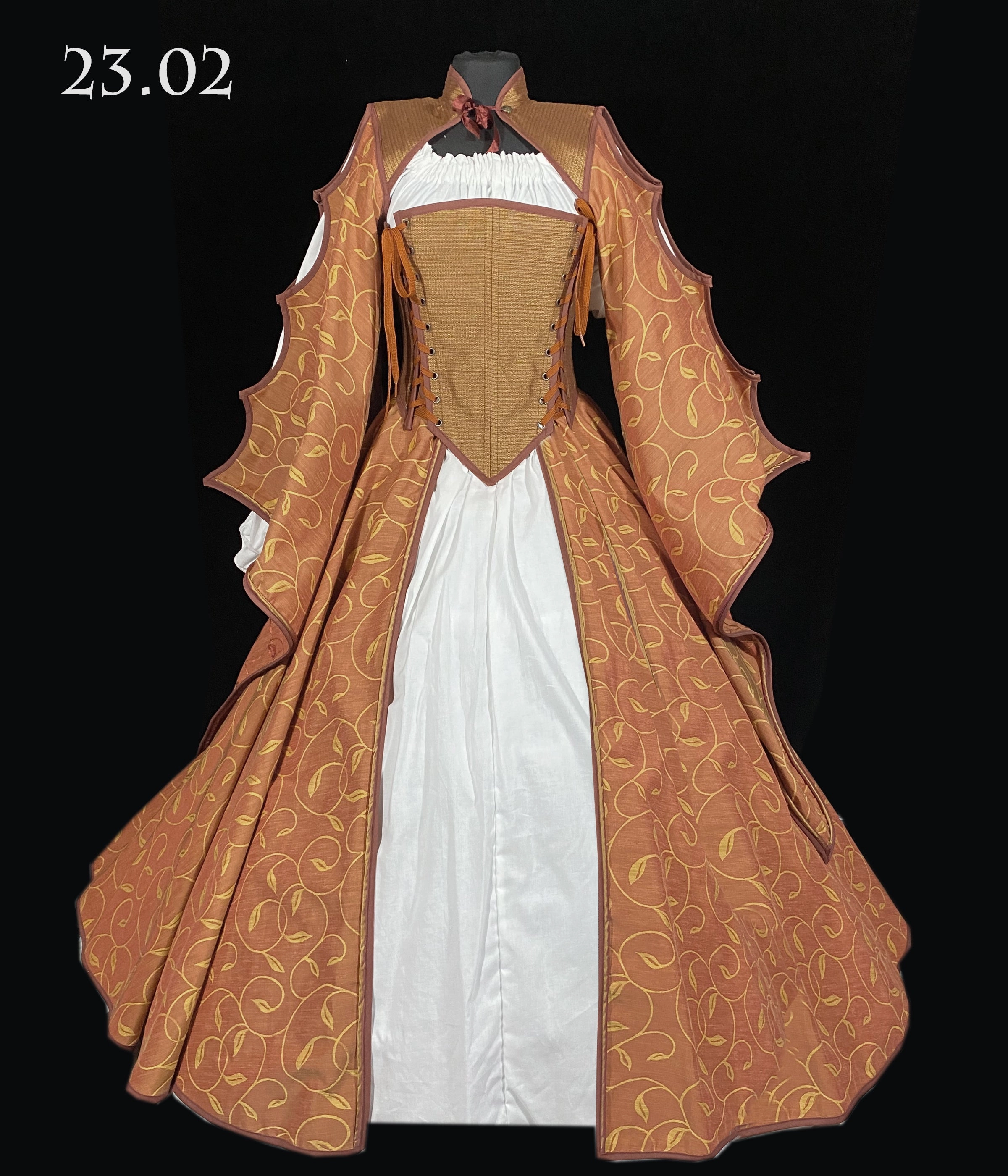 Mega Skirt and Sleeves Rolled Hem