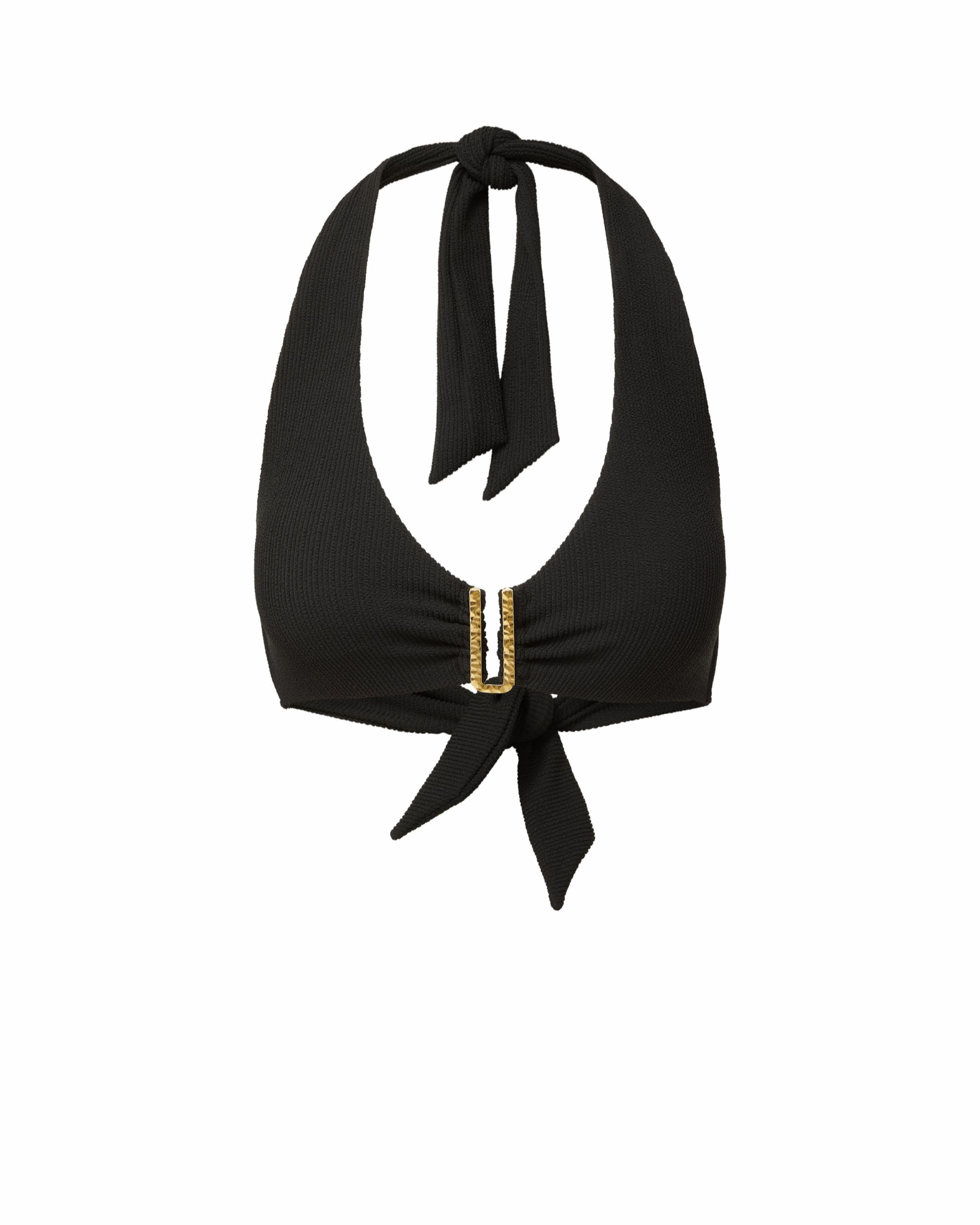 Durable-Quality Melissa Top In Black Texture