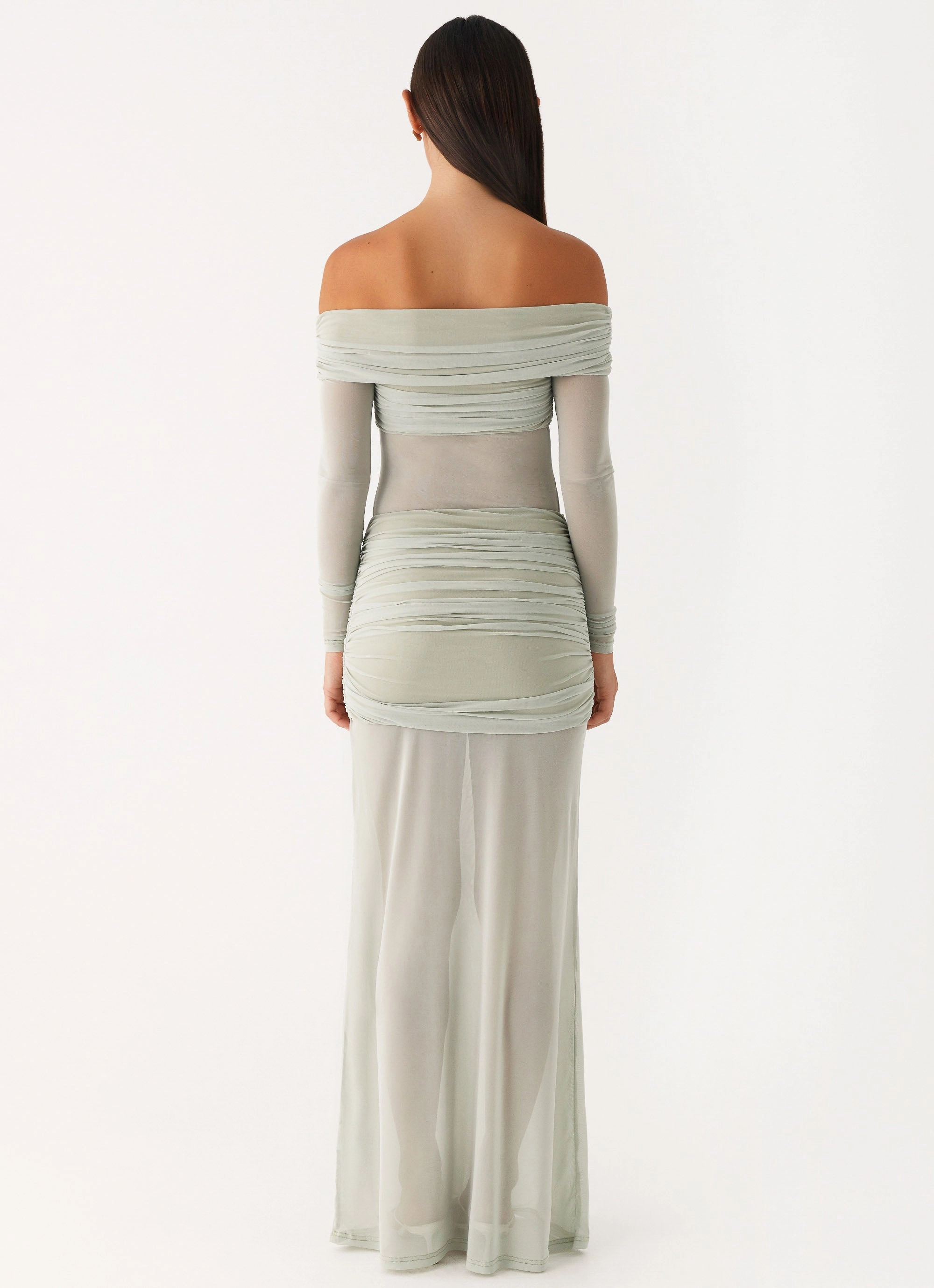 Mercy Maxi Dress - Sage Classic A-line design