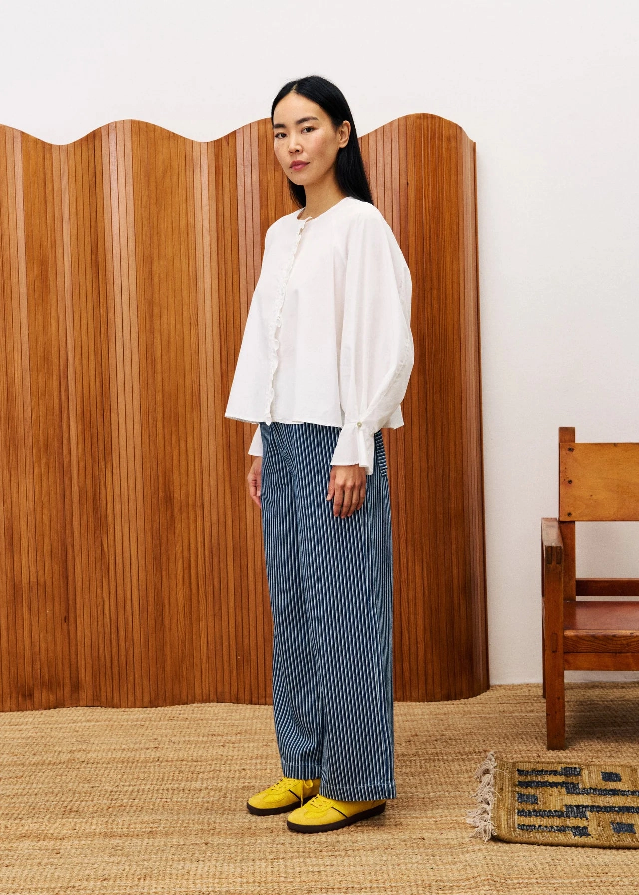 DurableWeave Soft Touch Texture FRNCH Aragon Blouse