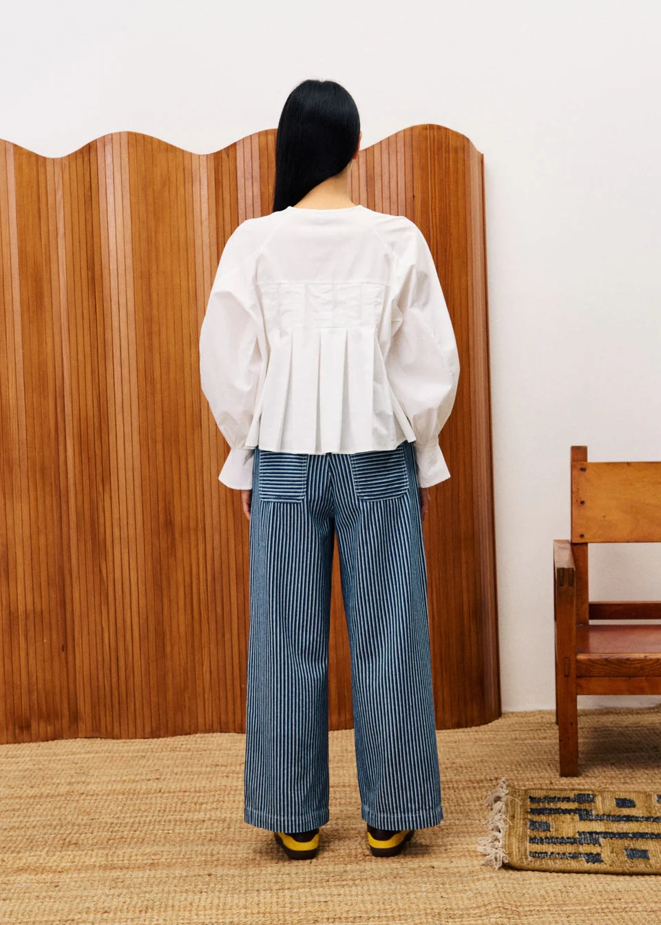 FRNCH Aragon Blouse Adjustable Hem Cuff