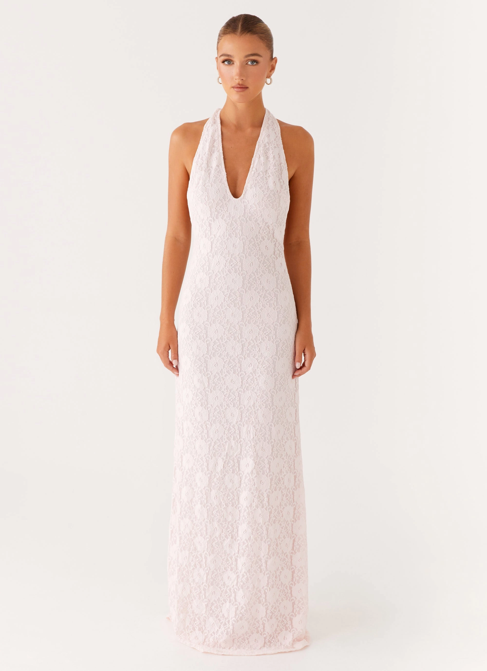 Polite Vibe Refined Style Carly Maxi Dress - Pink