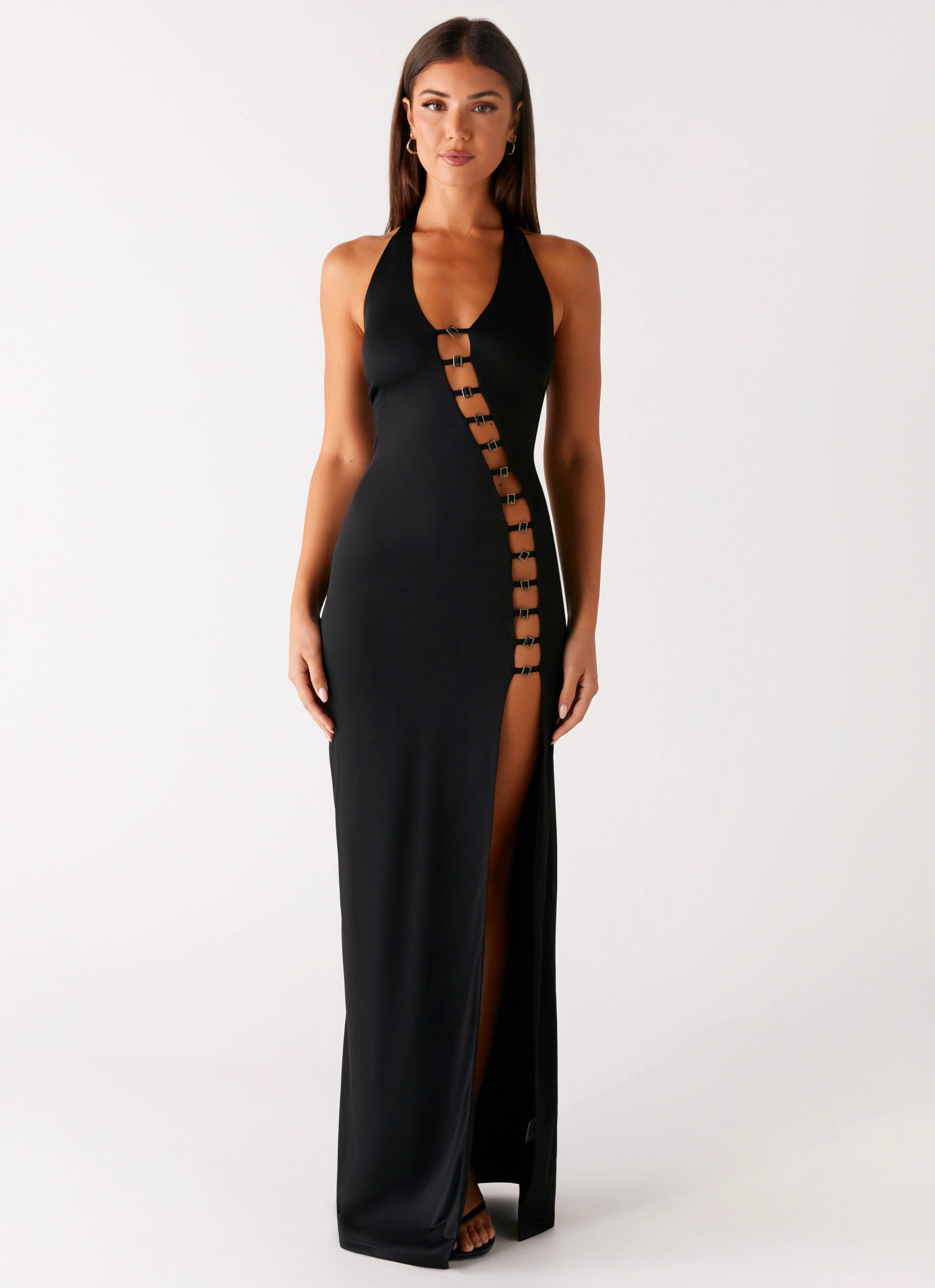Midnight Dreams Maxi Dress - Black All Season Style Natural Aesthetic