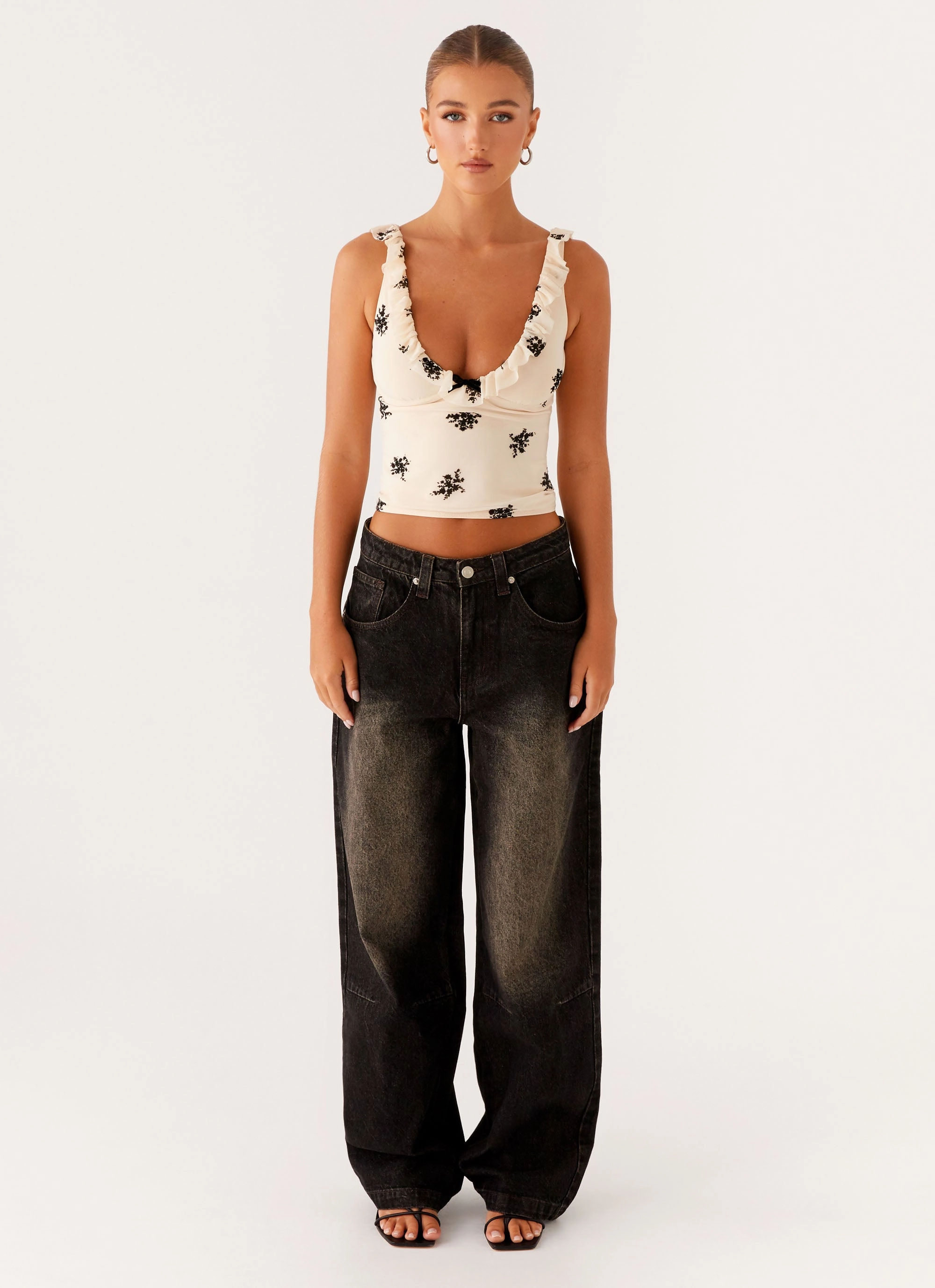 Milena Cami Top - Nude Athletic Wear StretchableKnit