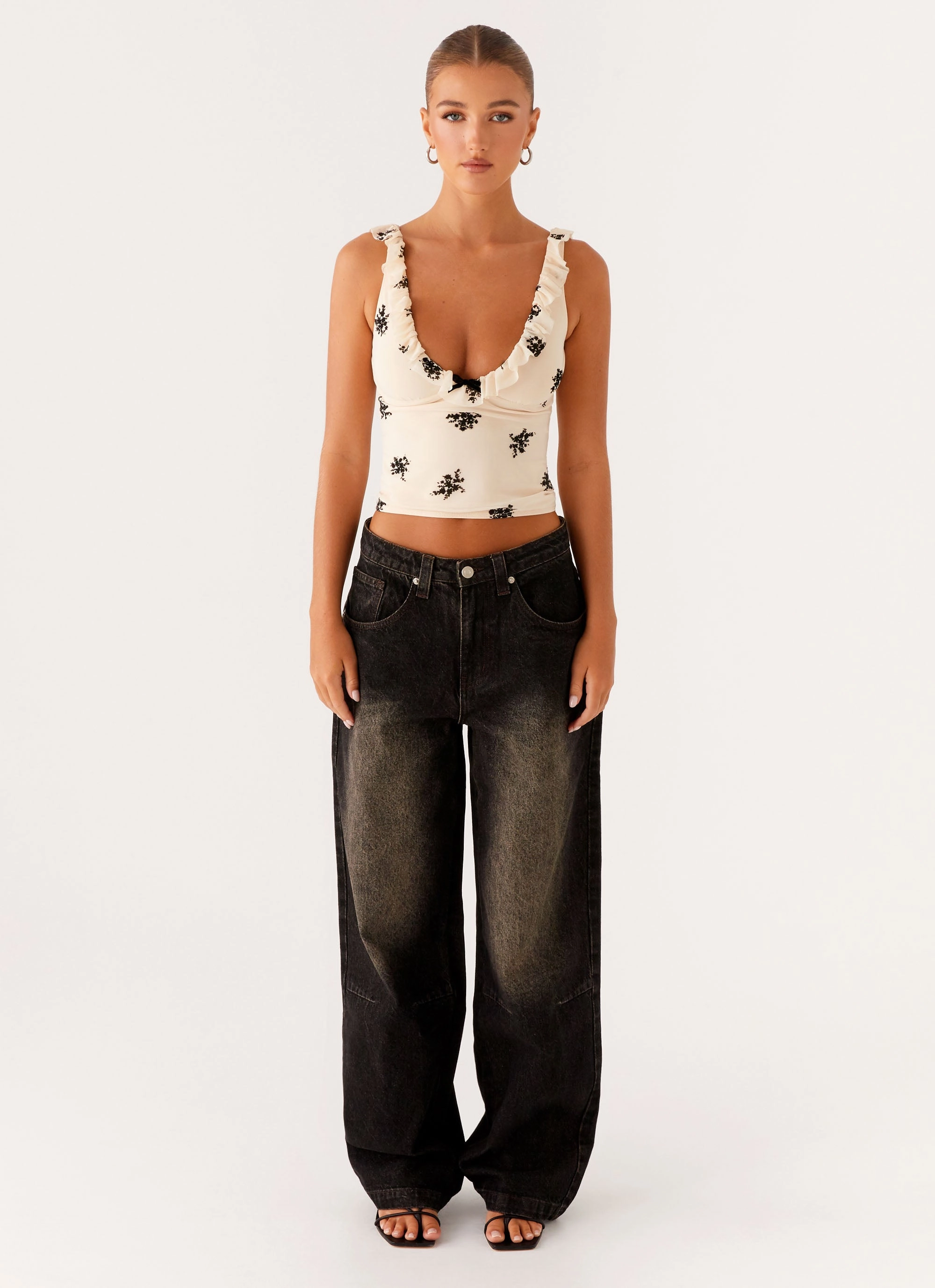 BrushedInnerLining Moisture Wicking Material Milena Cami Top - Nude