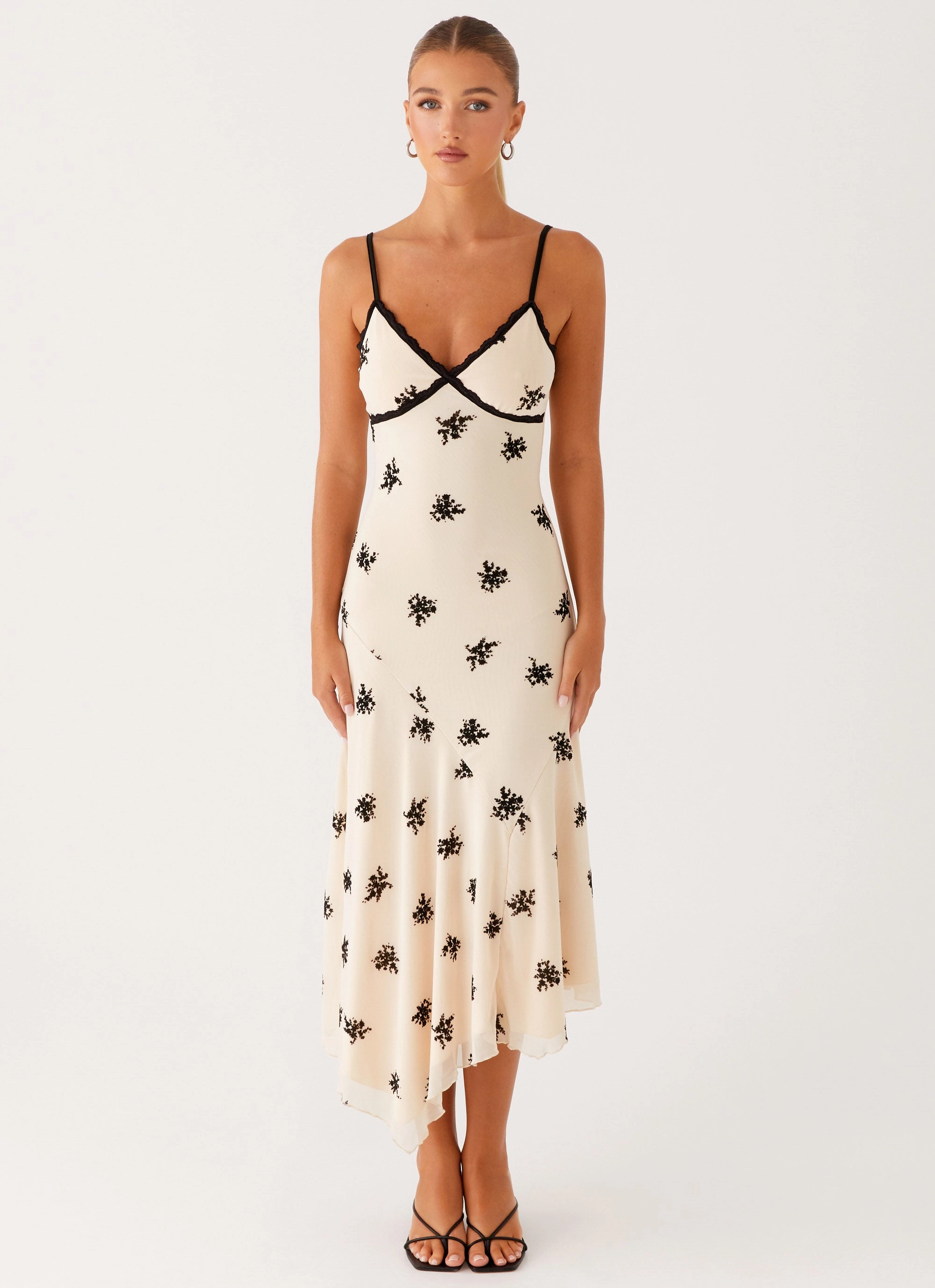 Amelia Midi Dress - Nude Office Ease Reversible-Style