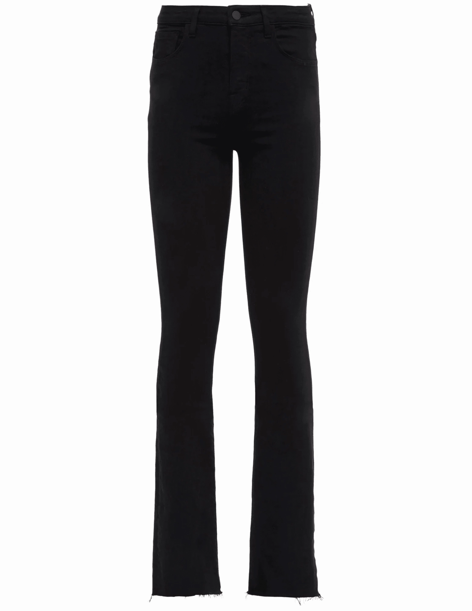 Versatile Fashion HypoallergenicFabric L??AGENCE Ruth High Rise Straight Jeans In Noir