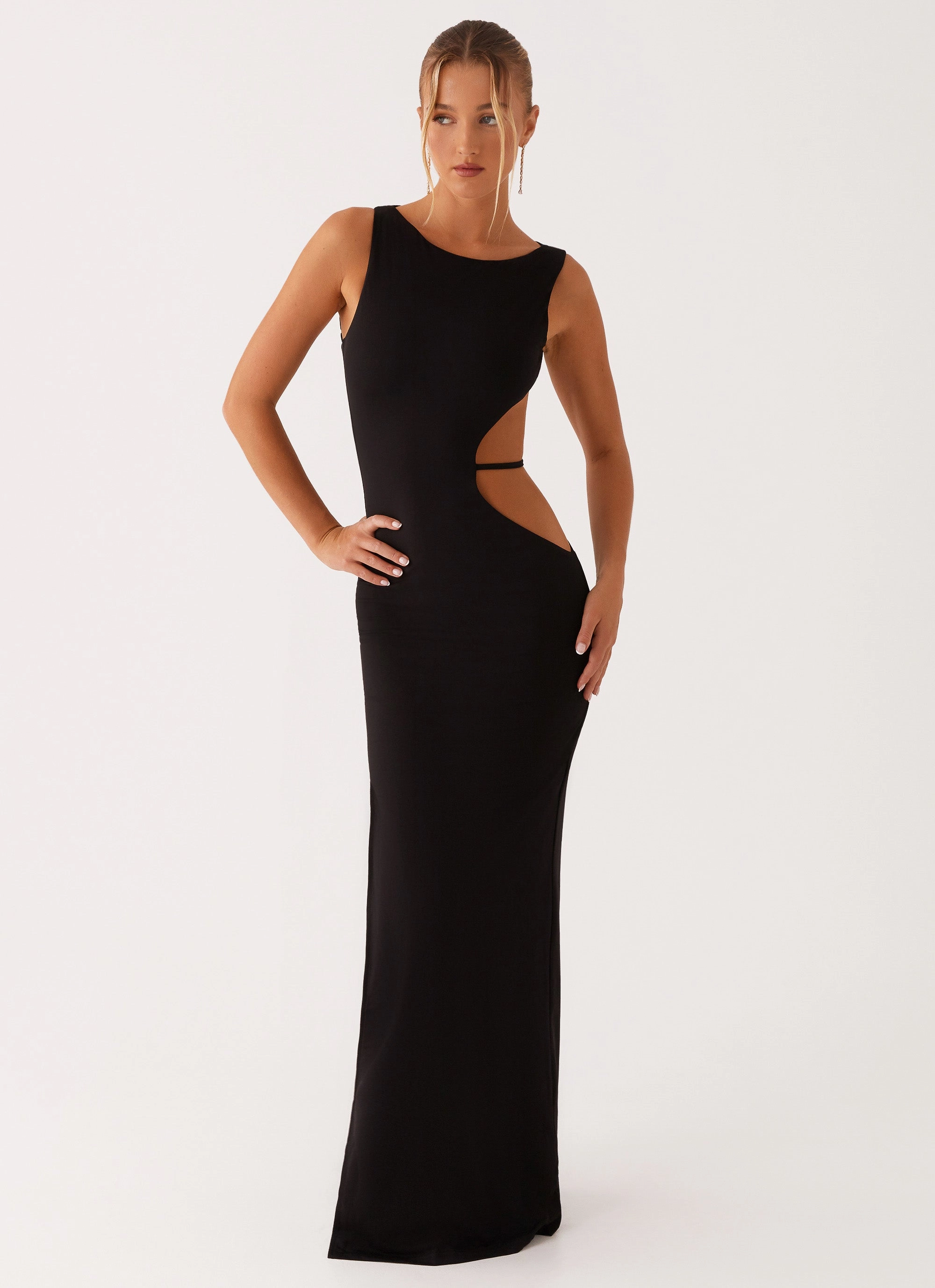 Sutton Maxi Dress - Black Relax Layers