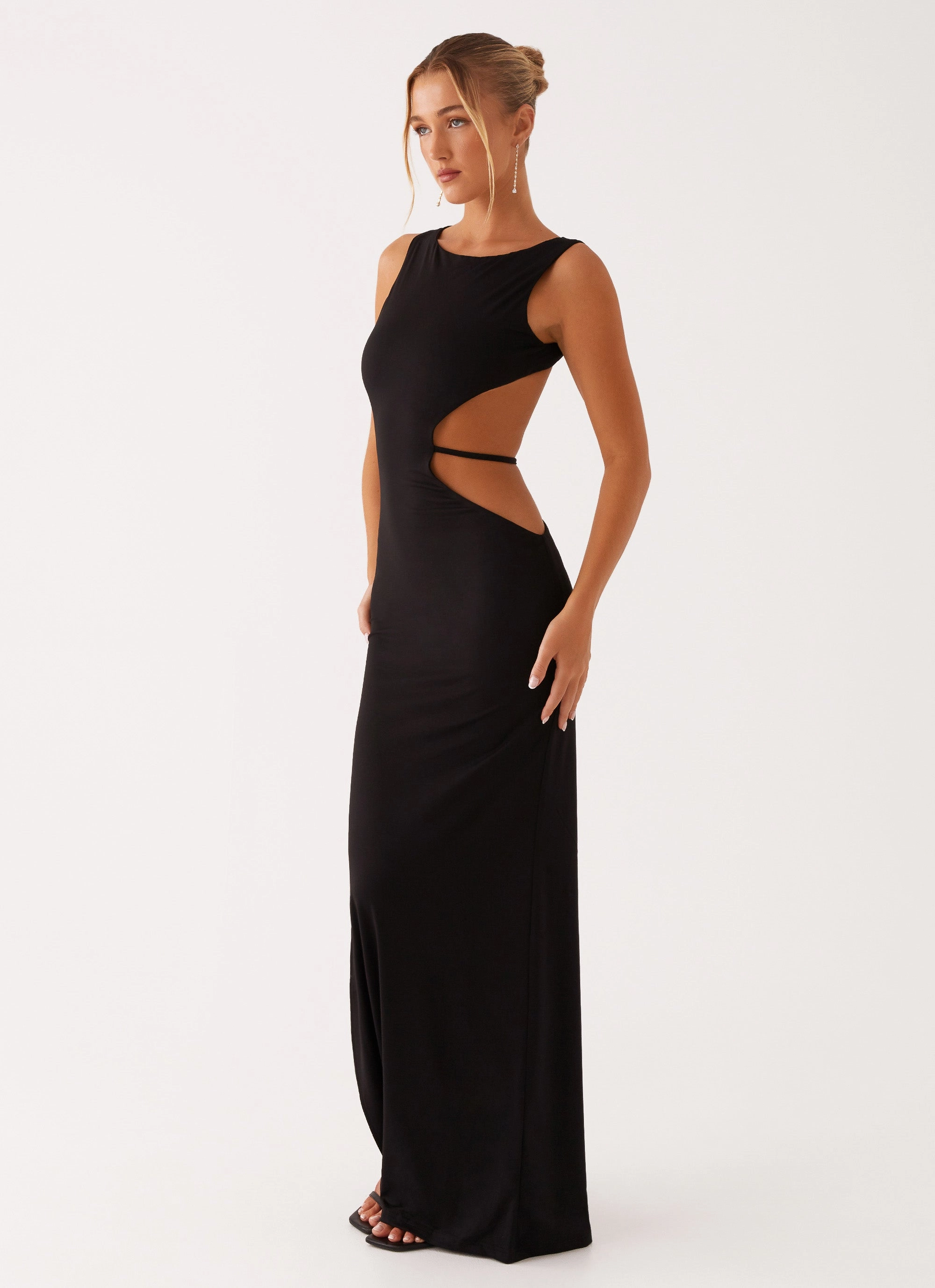 Sutton Maxi Dress - Black Luxe Look